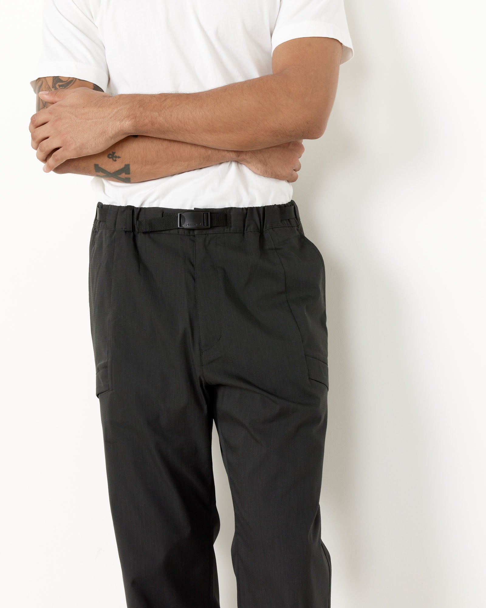 Snow Peak FR Stretch Pants Black - Black / M (259853)