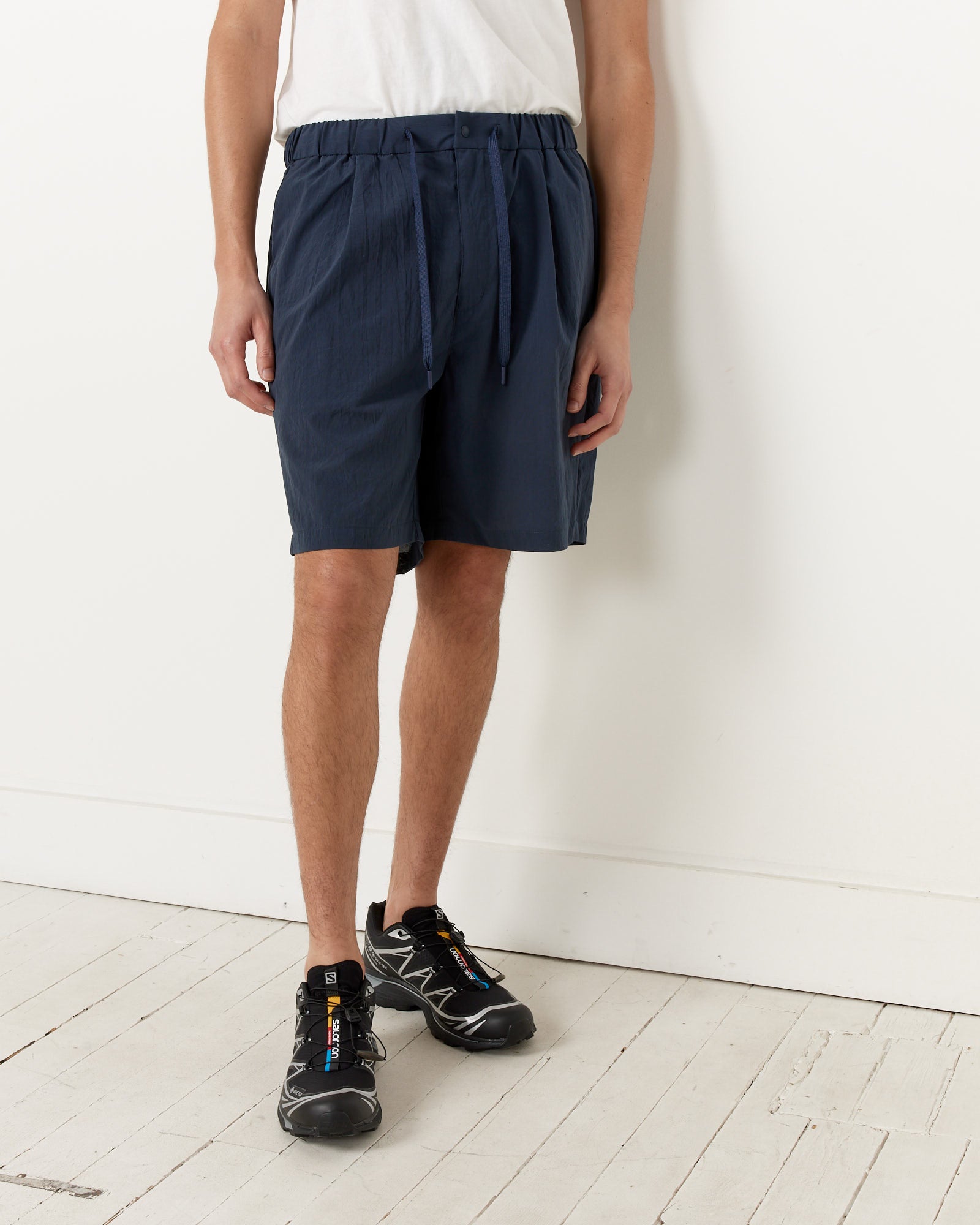 Snow Peak Breathable Quick Dry Shorts Navy - Navy / L (259877)