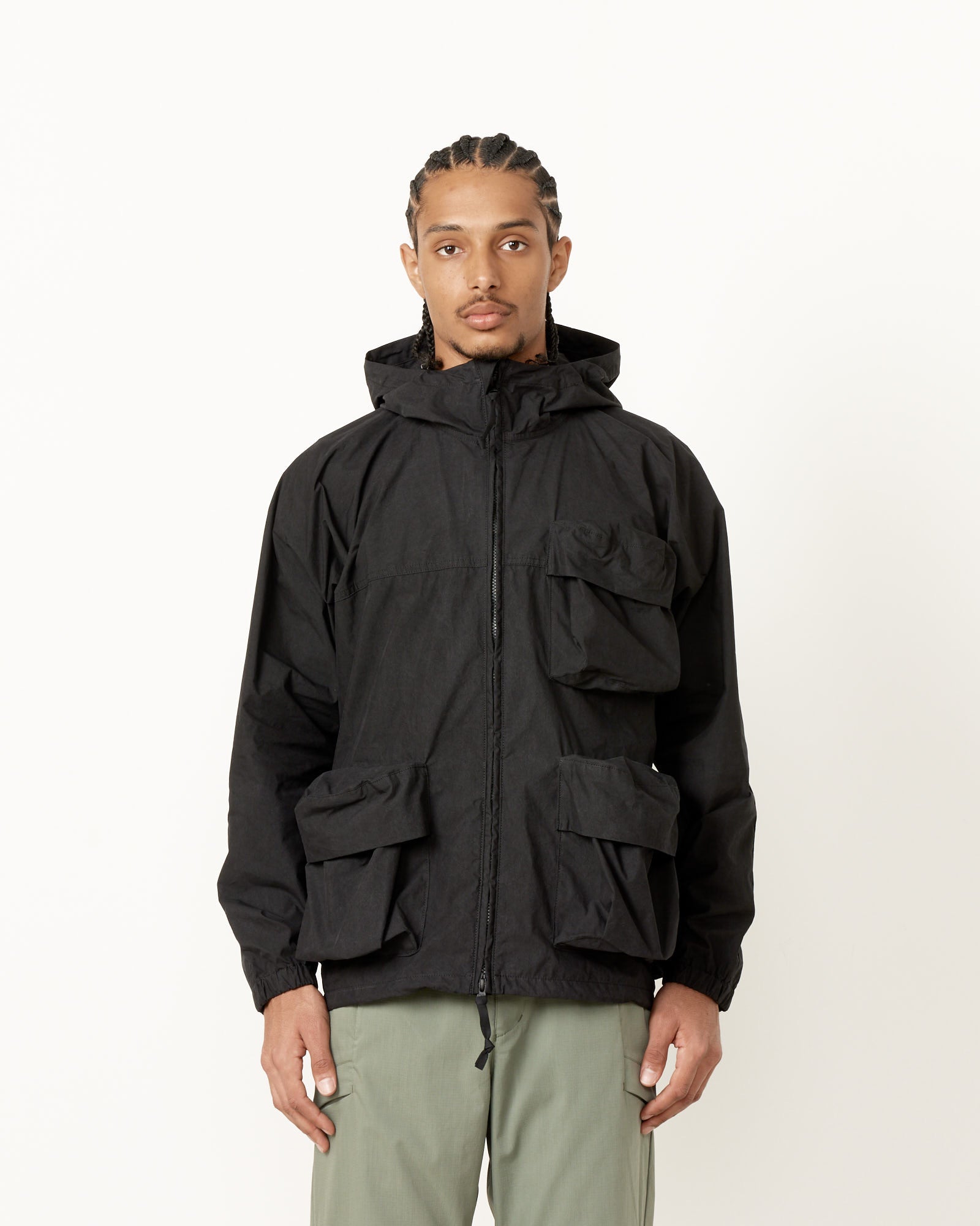 Snow Peak Indigo C/N Parka Black - Black / M (259891)