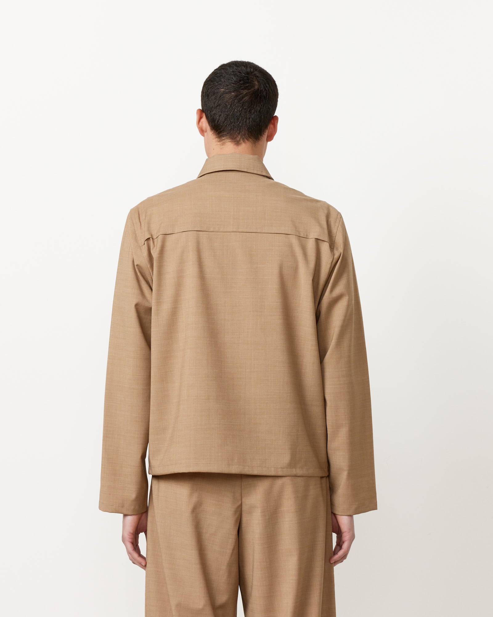 LC23 Nylon Wool Overshirt Camel - Camel / L (259919)