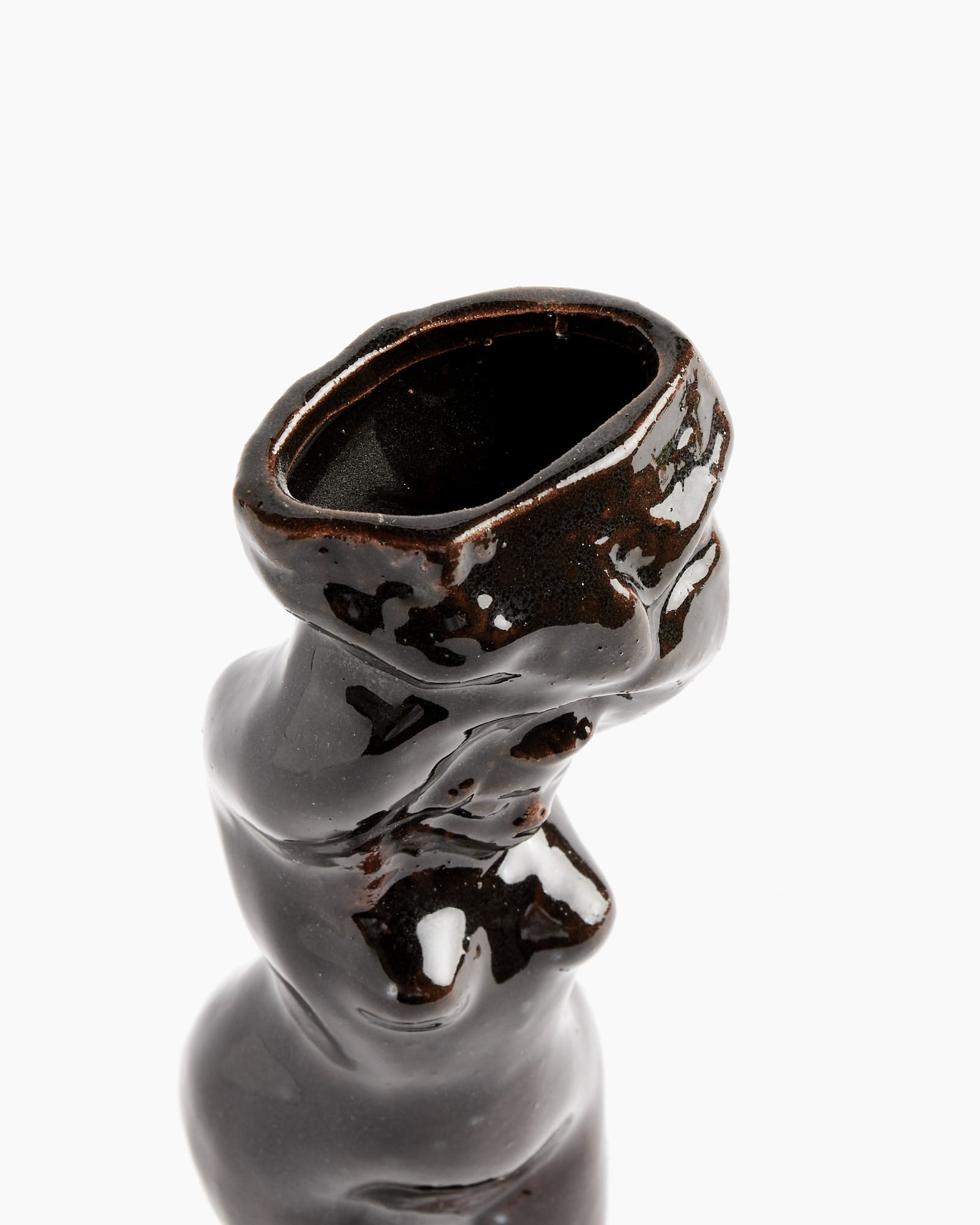 Josephine Vase in Noir