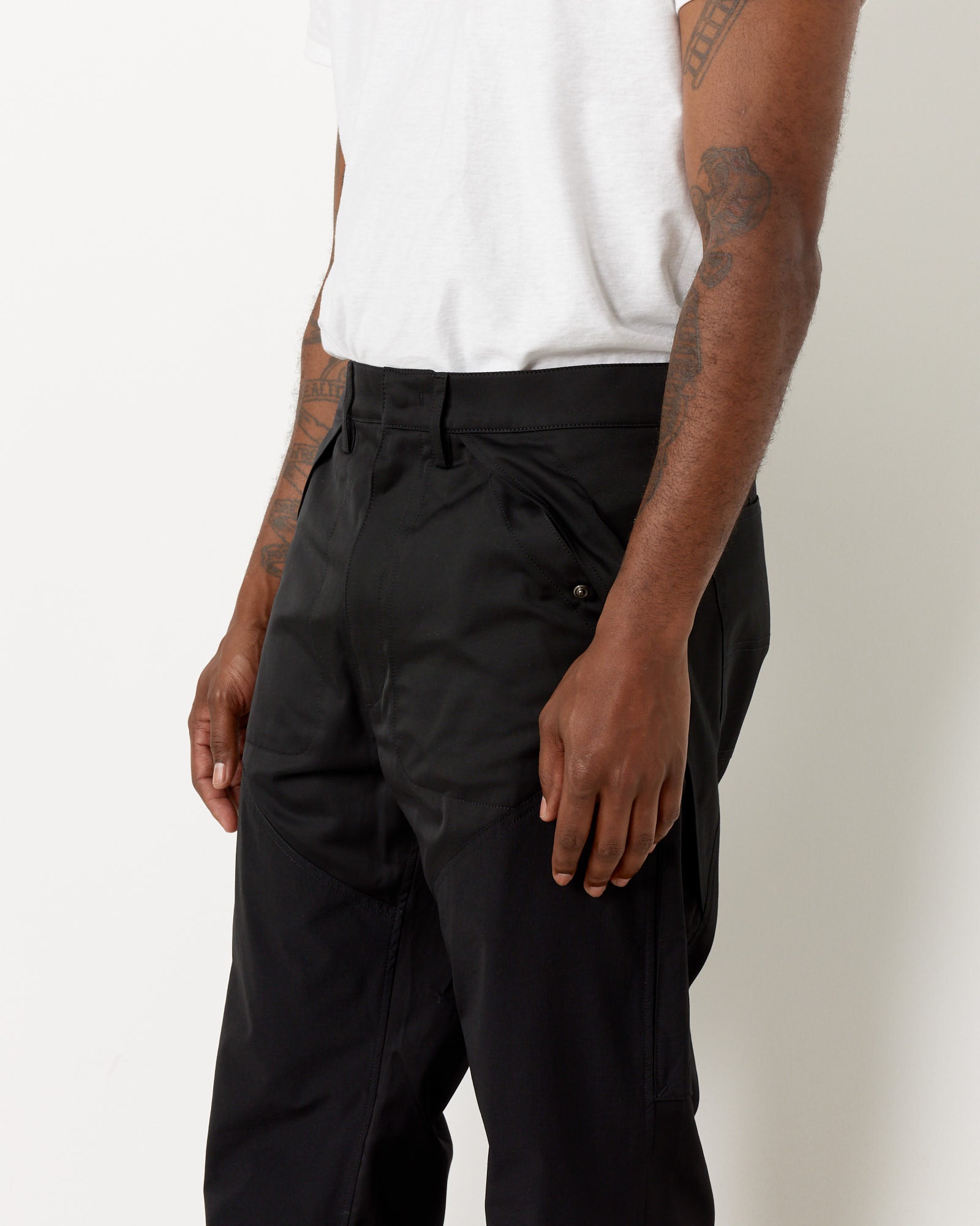 ROA Cargo Trousers Black - Black / L (259990)