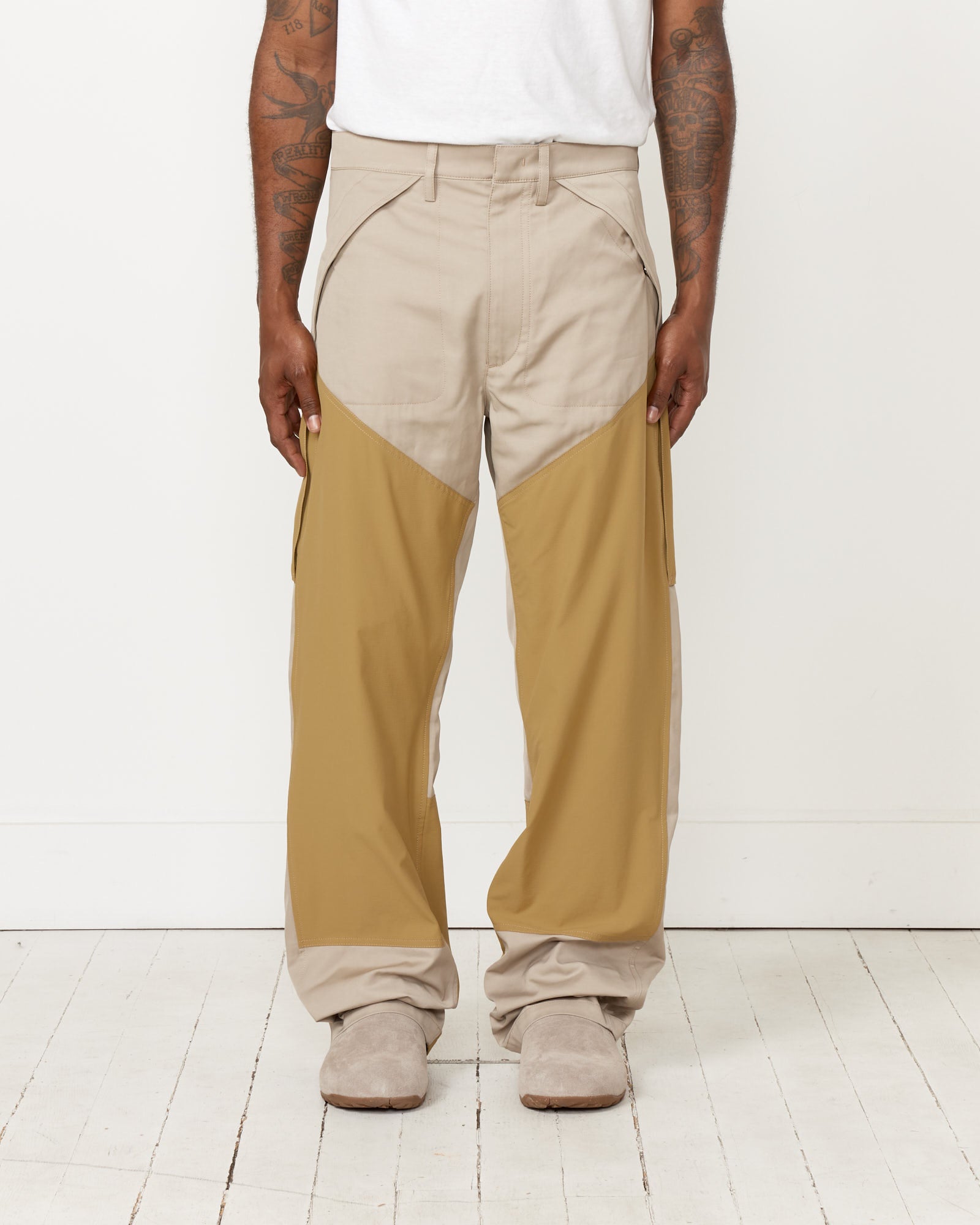 ROA Cargo Trousers Antique Bronze - Antique Bronze / L (259993)