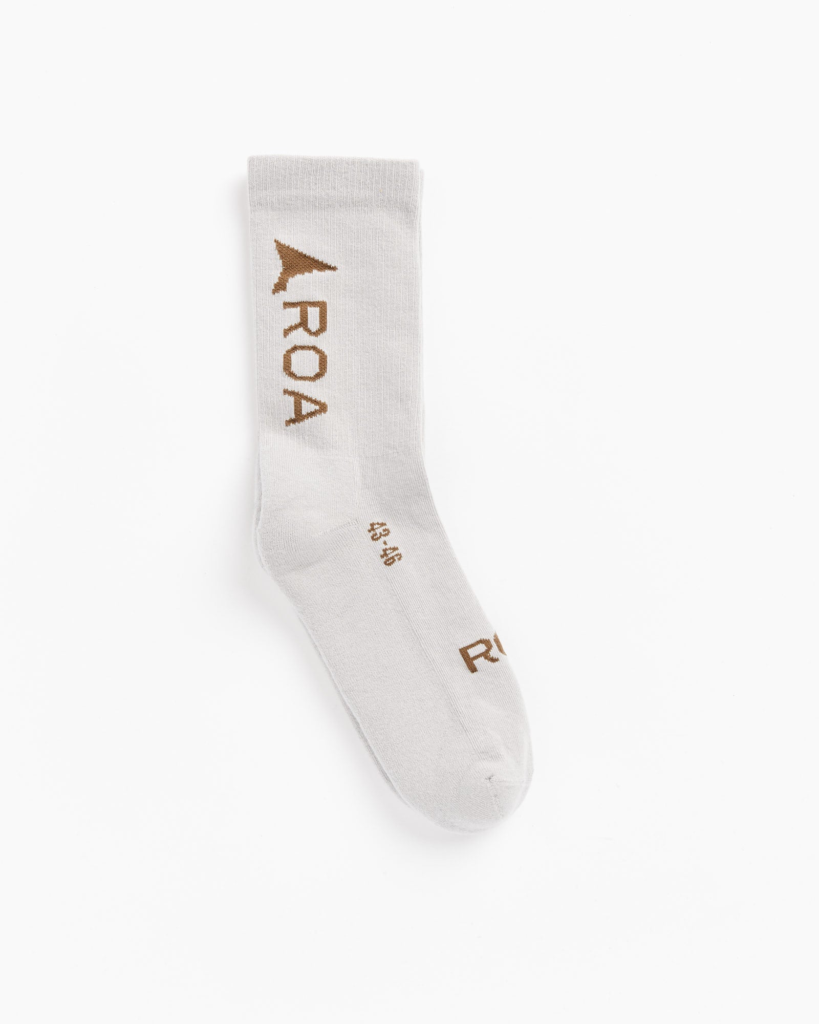 ROA Logo Socks Grey - Grey / 43-46 (260007)