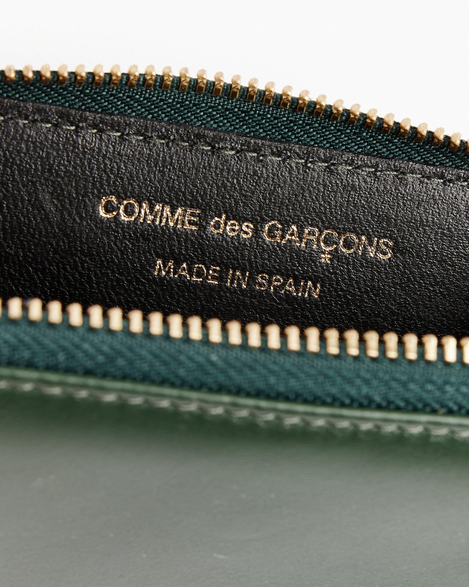 CDG SA410x Classic Leather Line Bottle Green - Bottle Green / OS (260051)