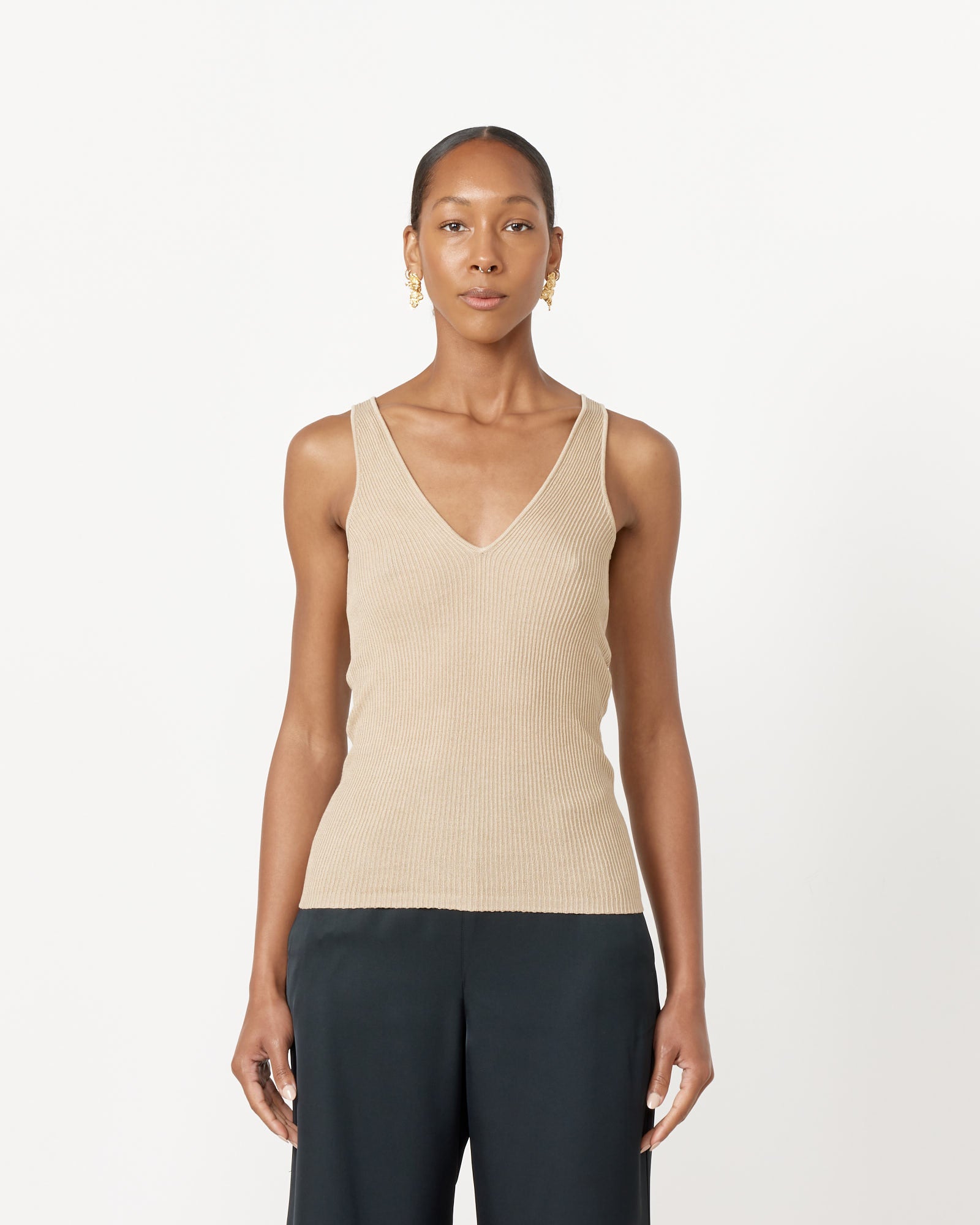 By Malene Birger Rory Knit Top Tehina - Tehina / XS (260185)