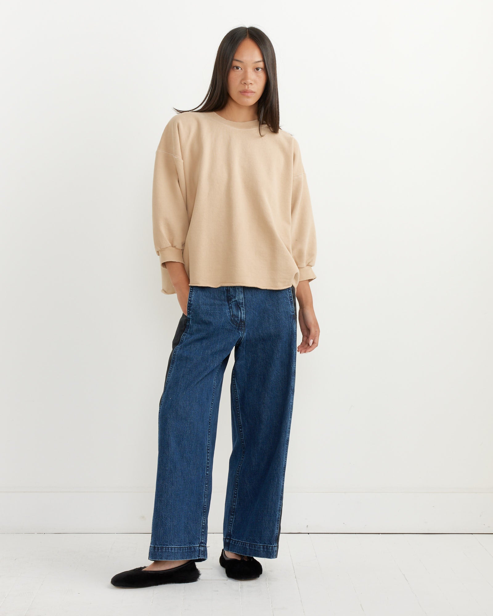 Fond Sweatshirt in Beige