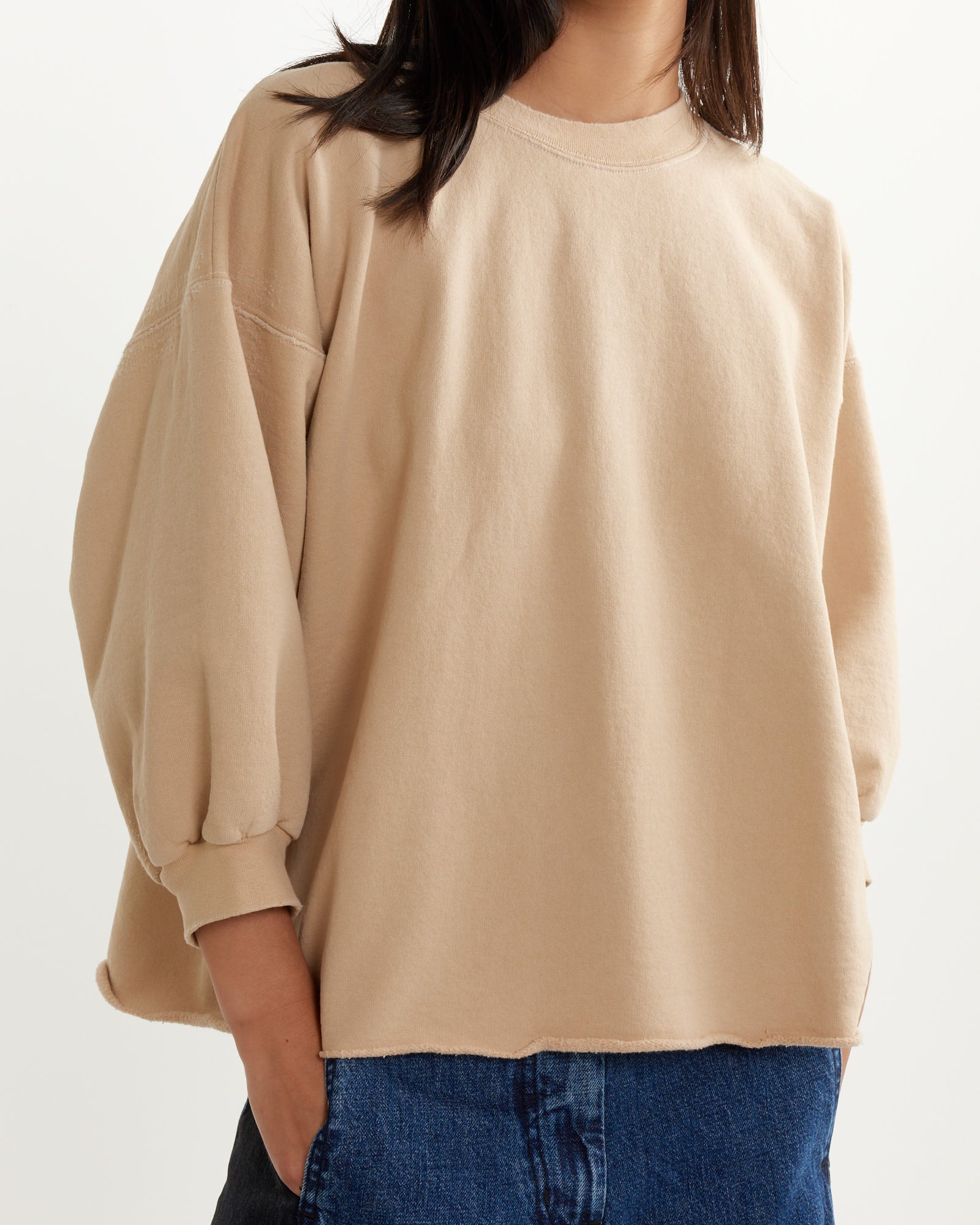 Fond Sweatshirt in Beige