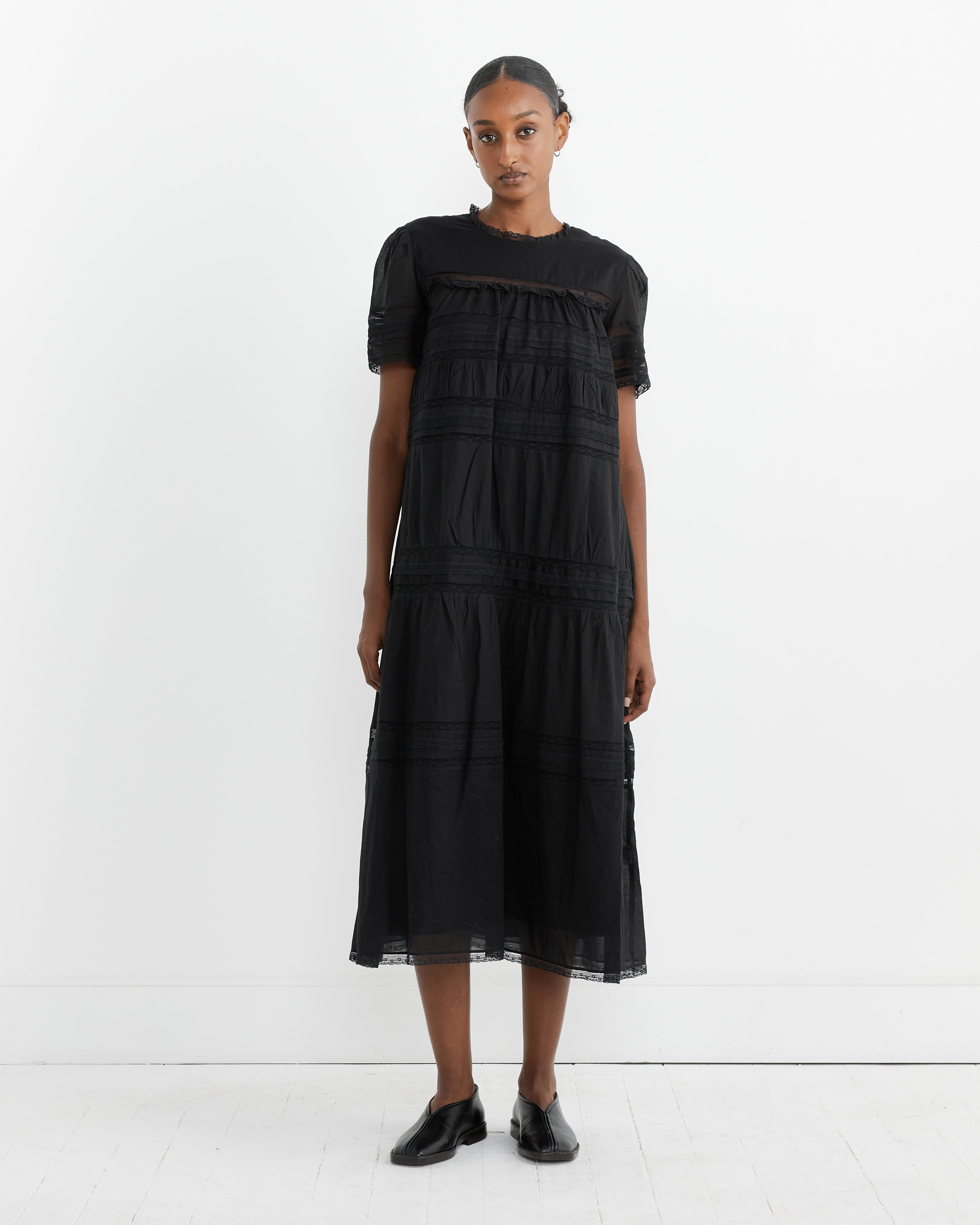 Isabel Marant Etoile Geralda Dress Black - Black / 38 (260665)