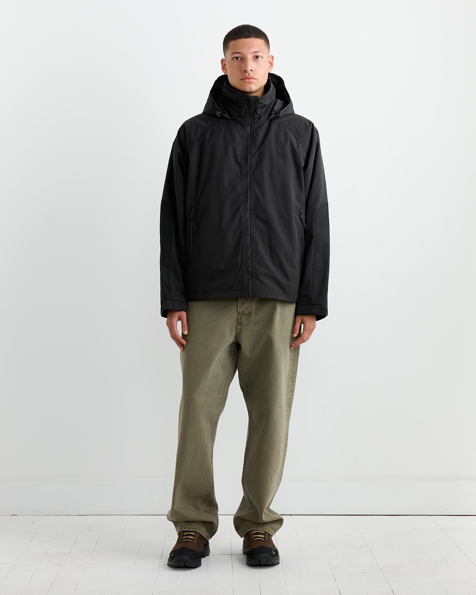 Stussy Short Military Parka Black - Black / L (260786)