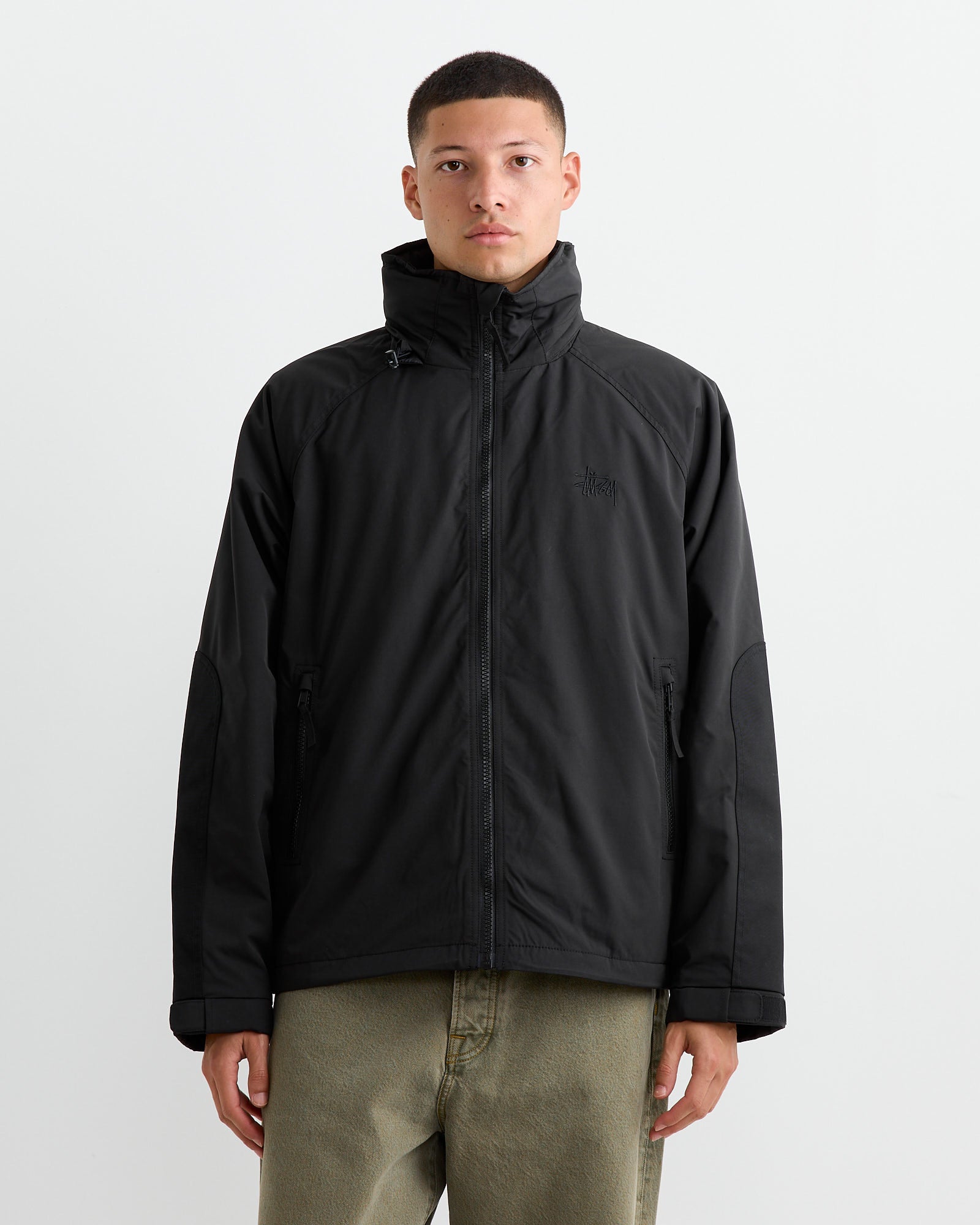 Stussy Short Military Parka Black - Black / L (260786)