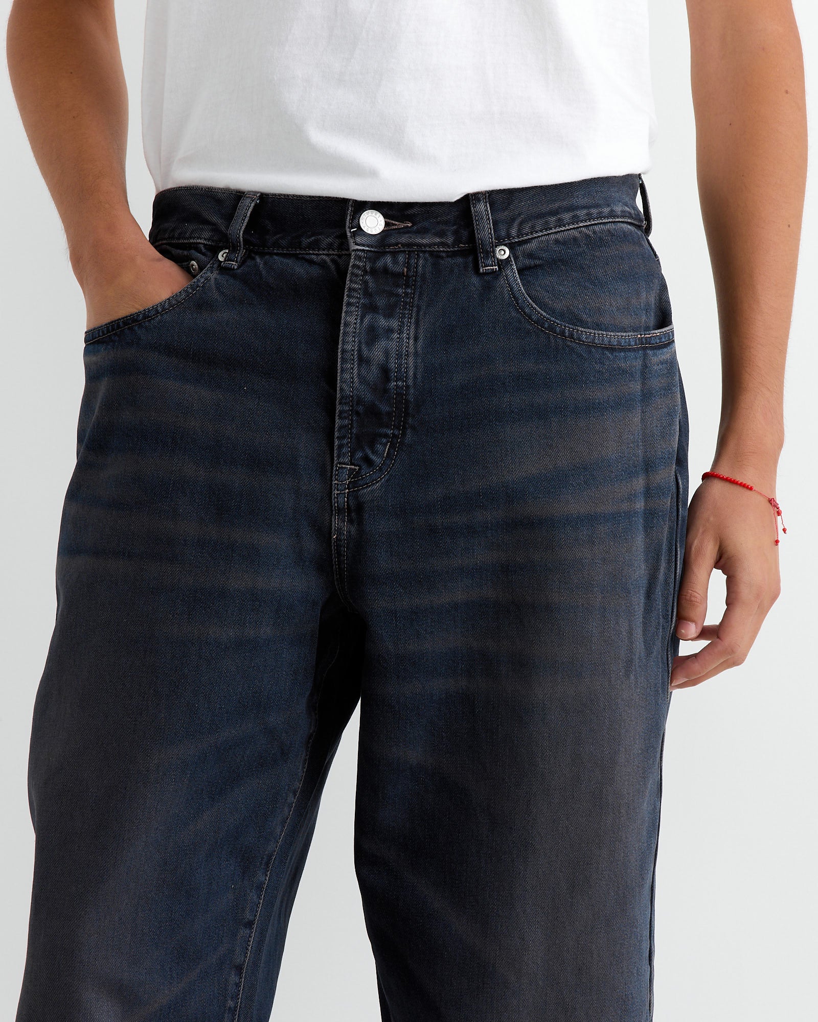 Stussy Big Ol' Distress Jean Blue - Blue / 32 (260804)