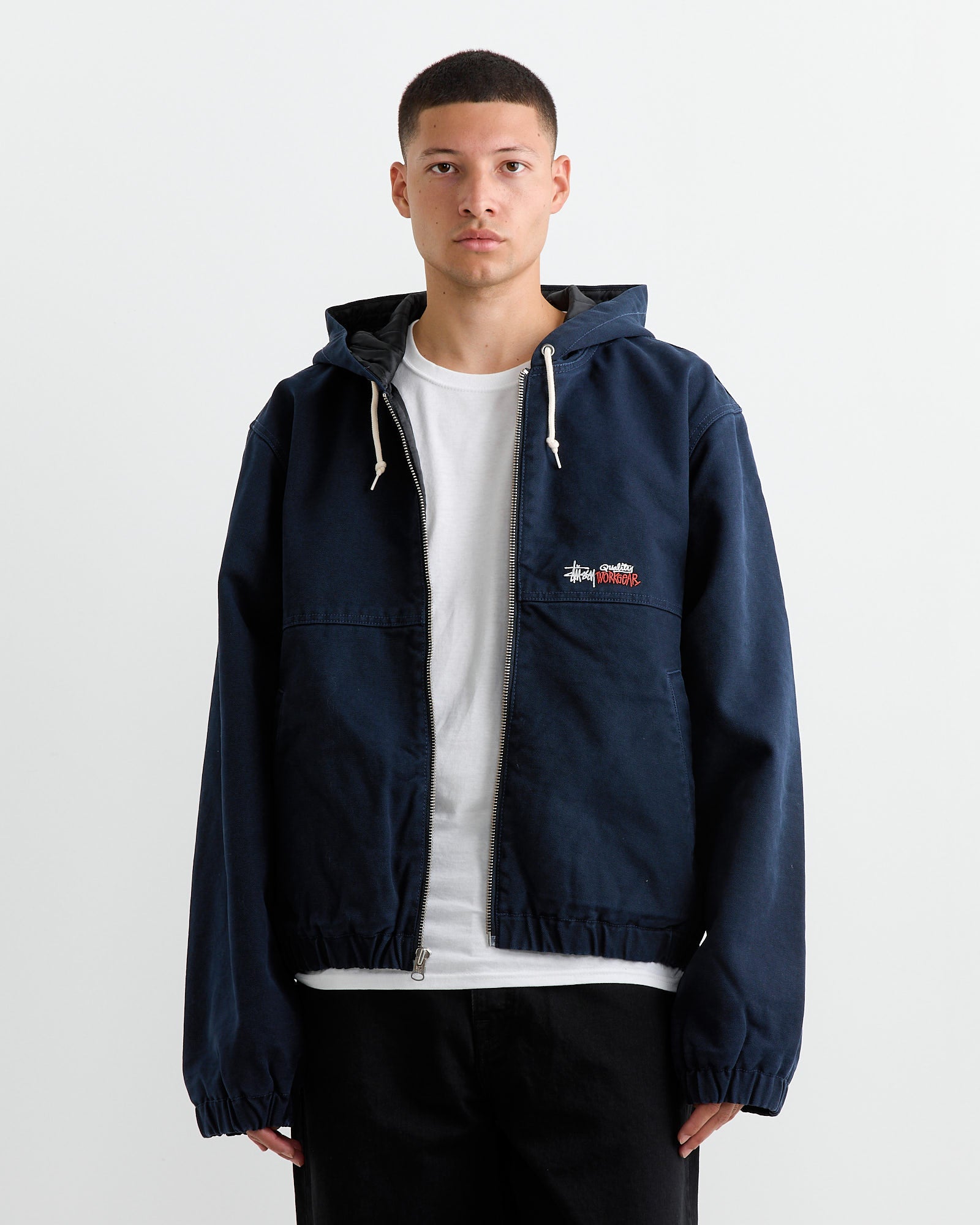 Work Canvas Jacket in Navy