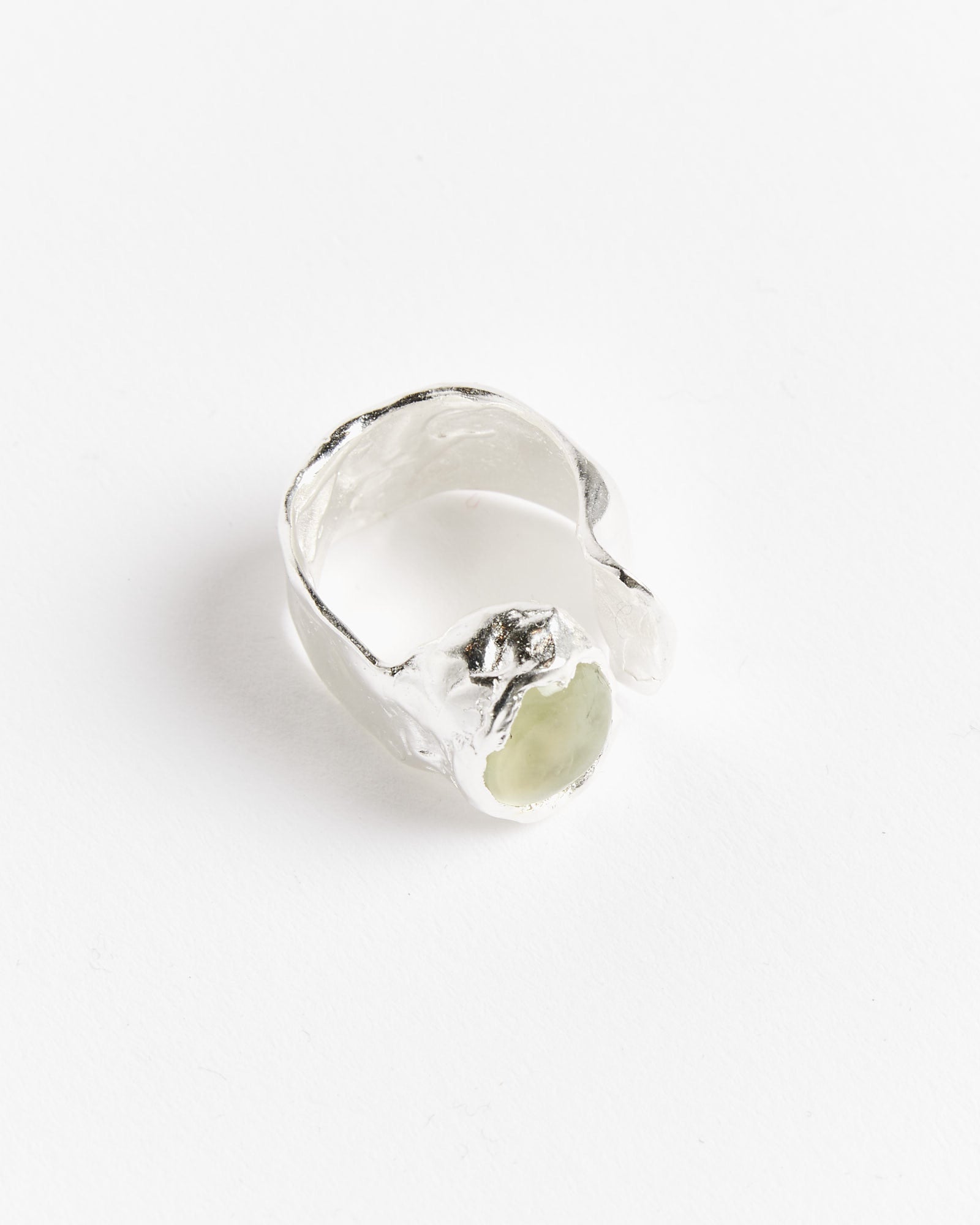 Simuero Uva Ring SS/Green Clean Prehnite - SS/Green Clean Prehnite / 6.5 (260829)