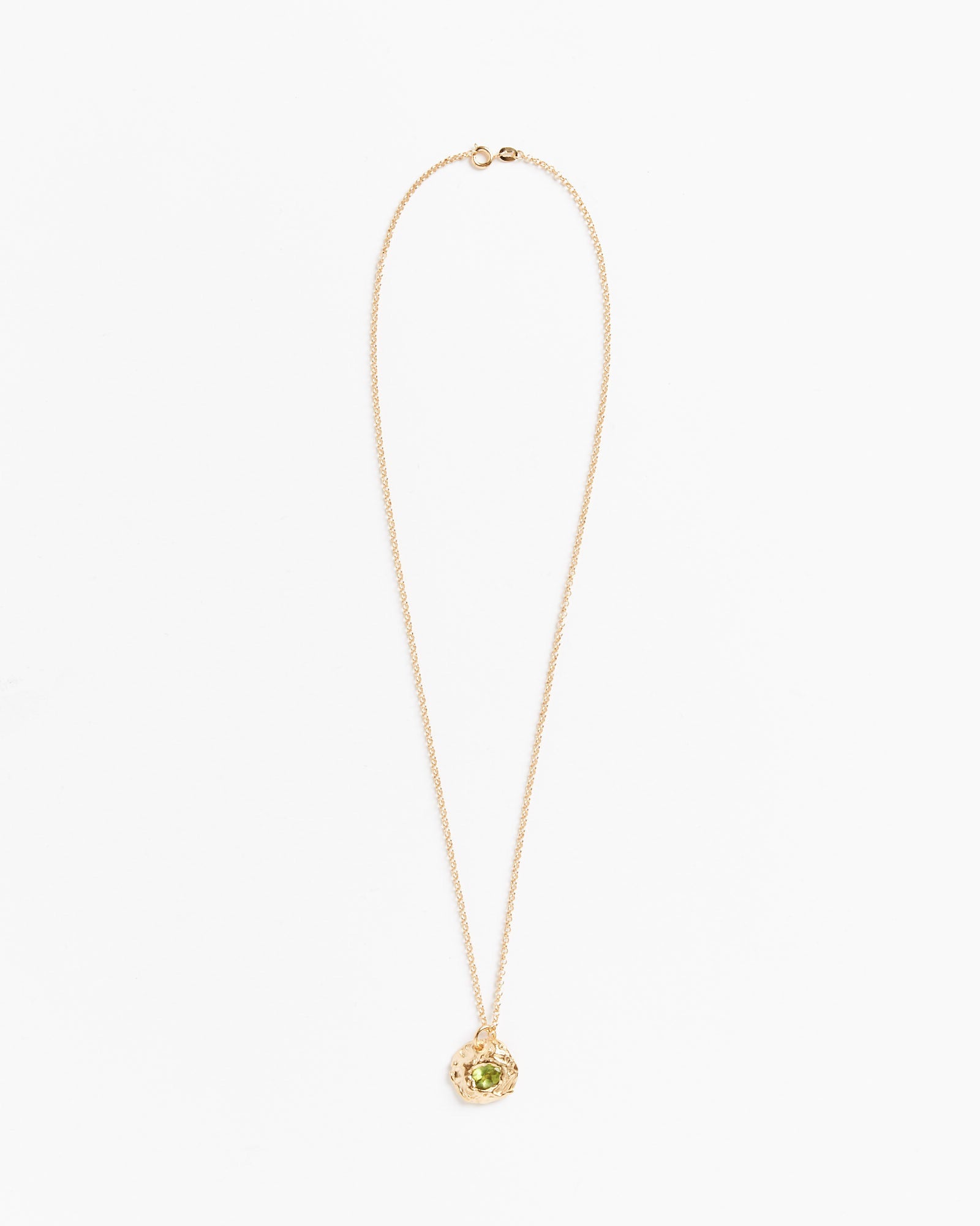 Simuero Illetes Necklace - Gold Plated/Green Peridot - OS - Default Title (260837)