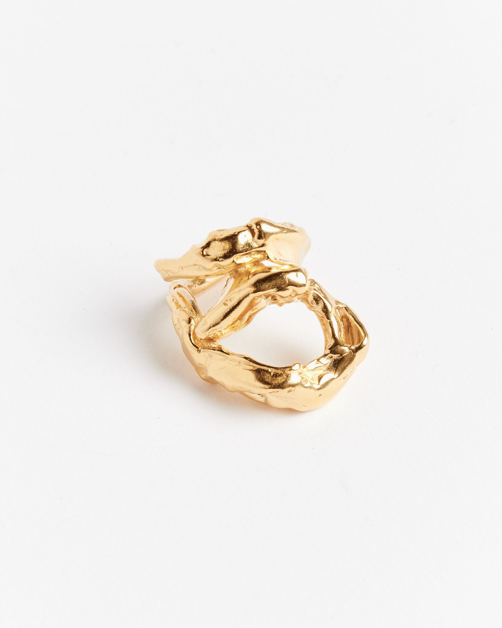 Simuero Pedrera Ring Gold Plated - Gold Plated / 6.5 (260838)