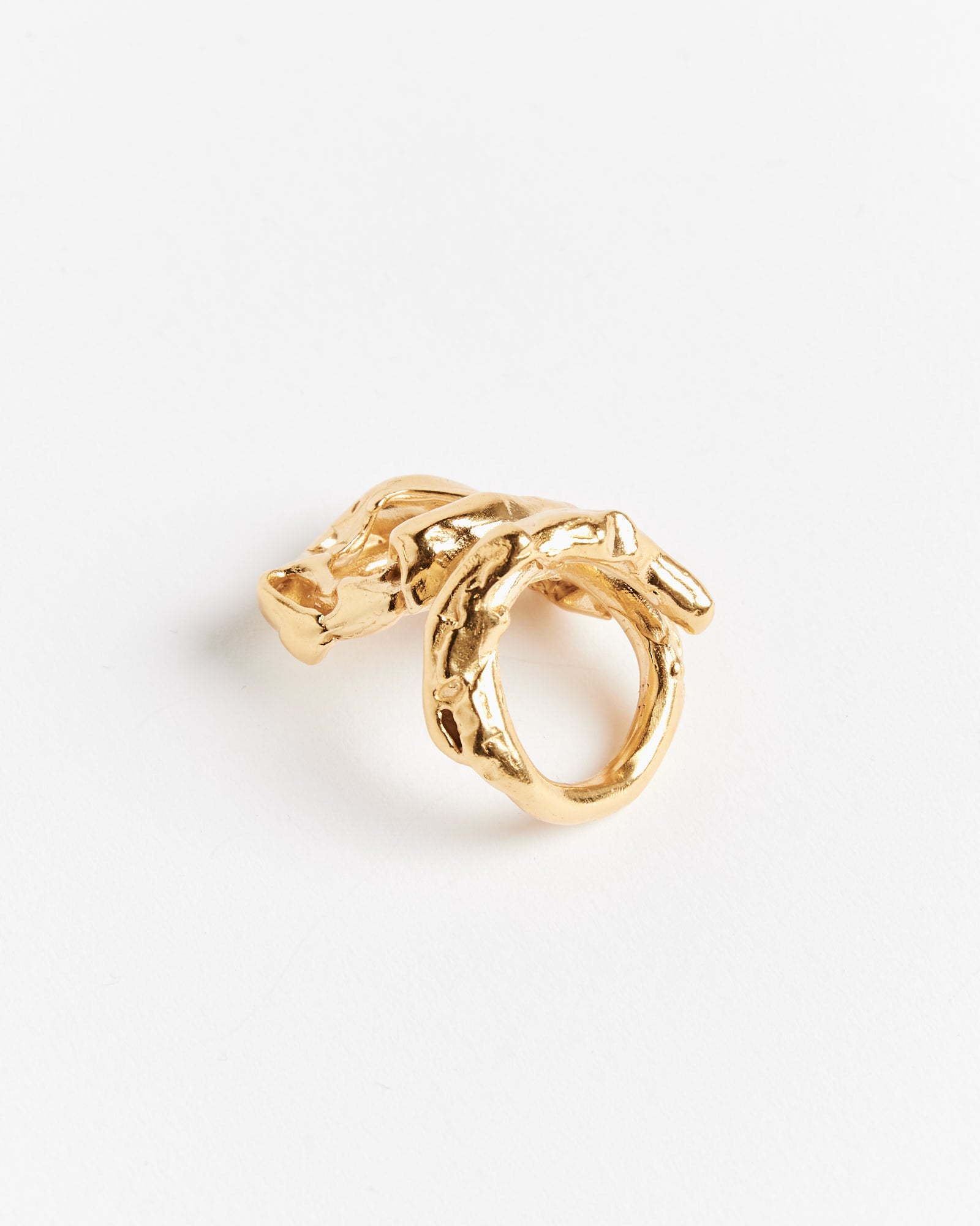 Simuero Pedrera Ring Gold Plated - Gold Plated / 6.5 (260838)