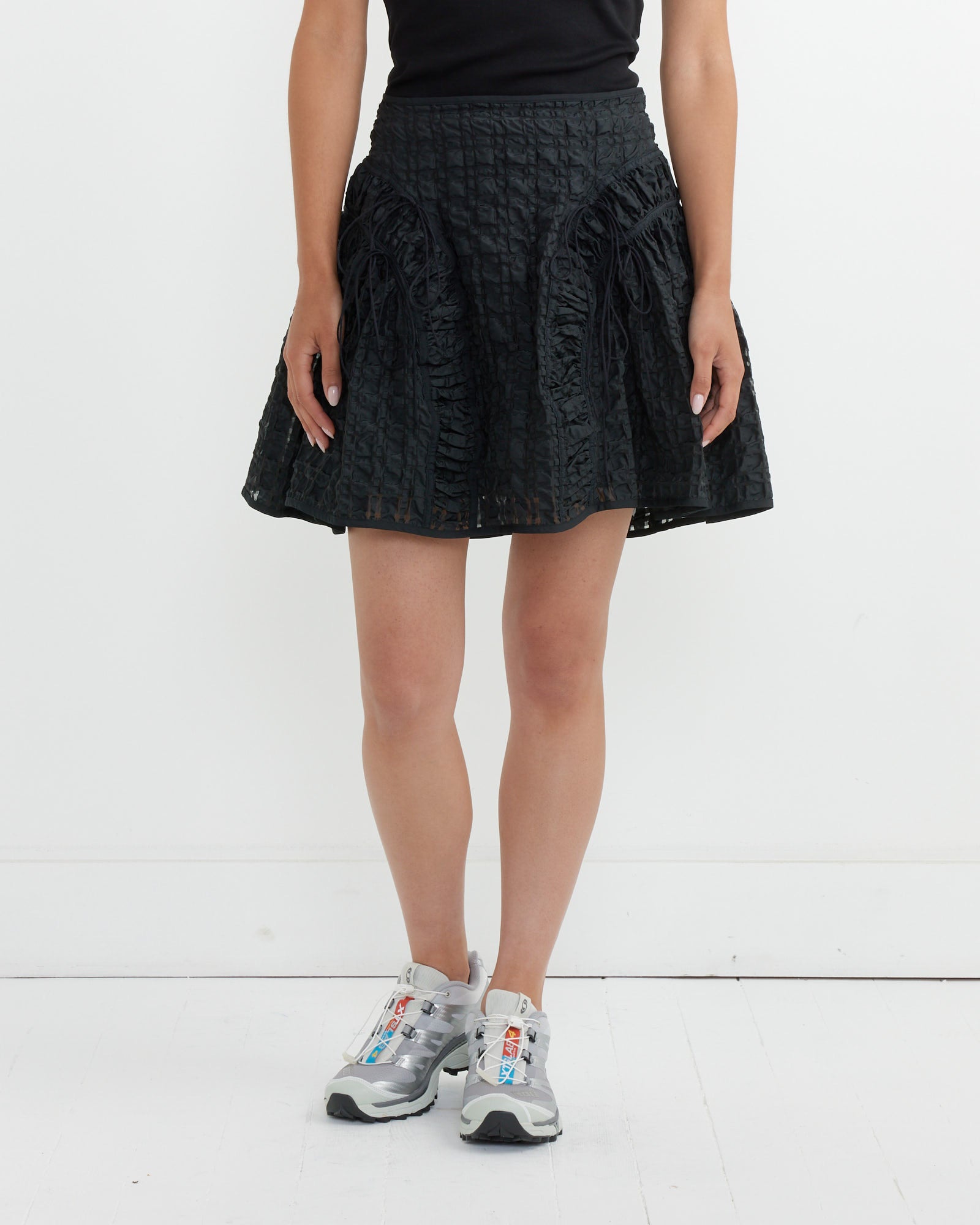 Cecilie Bahnsen Oda Skirt Black - Black / 6 (260966)