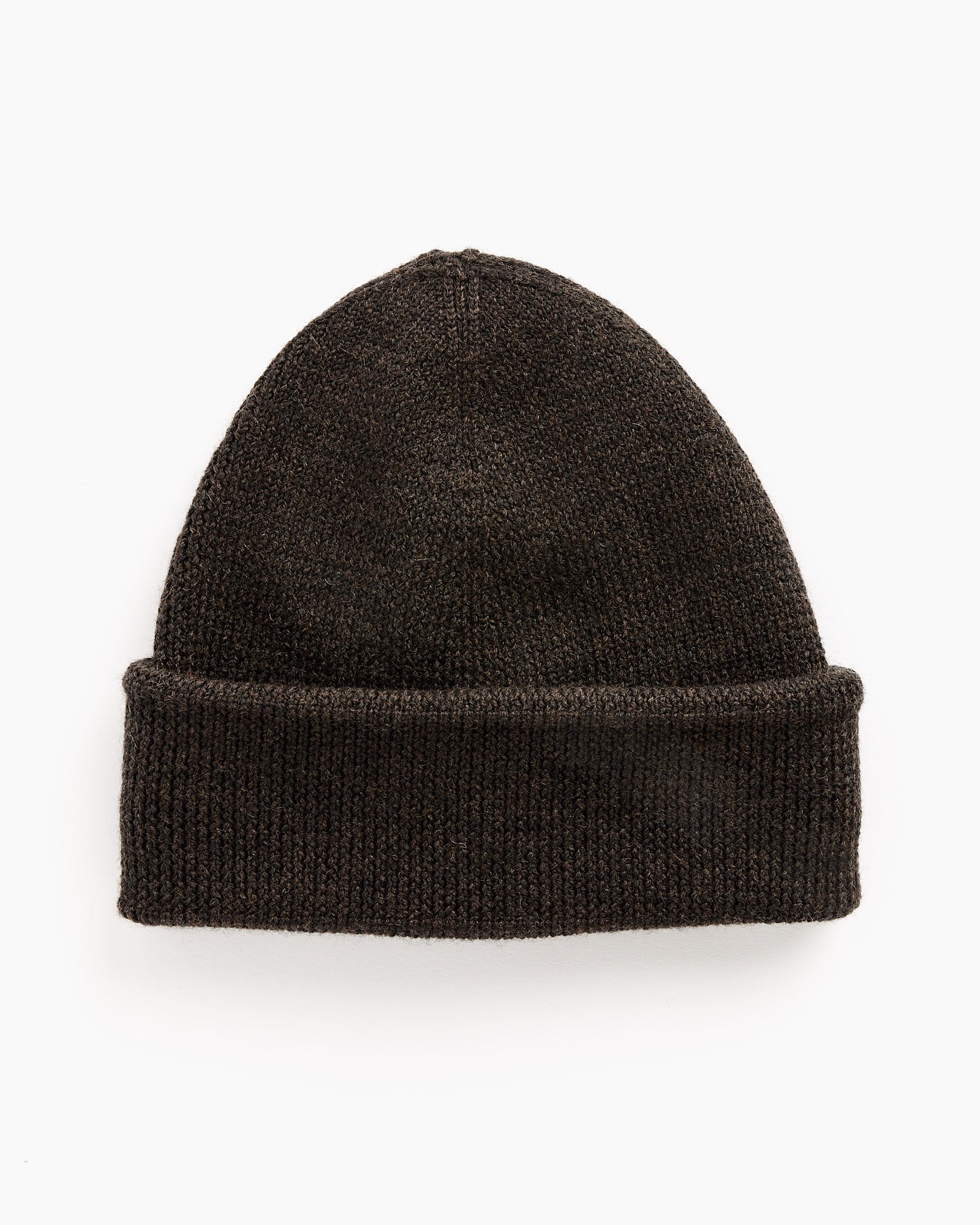 Rustic Merino Hat in University Brown