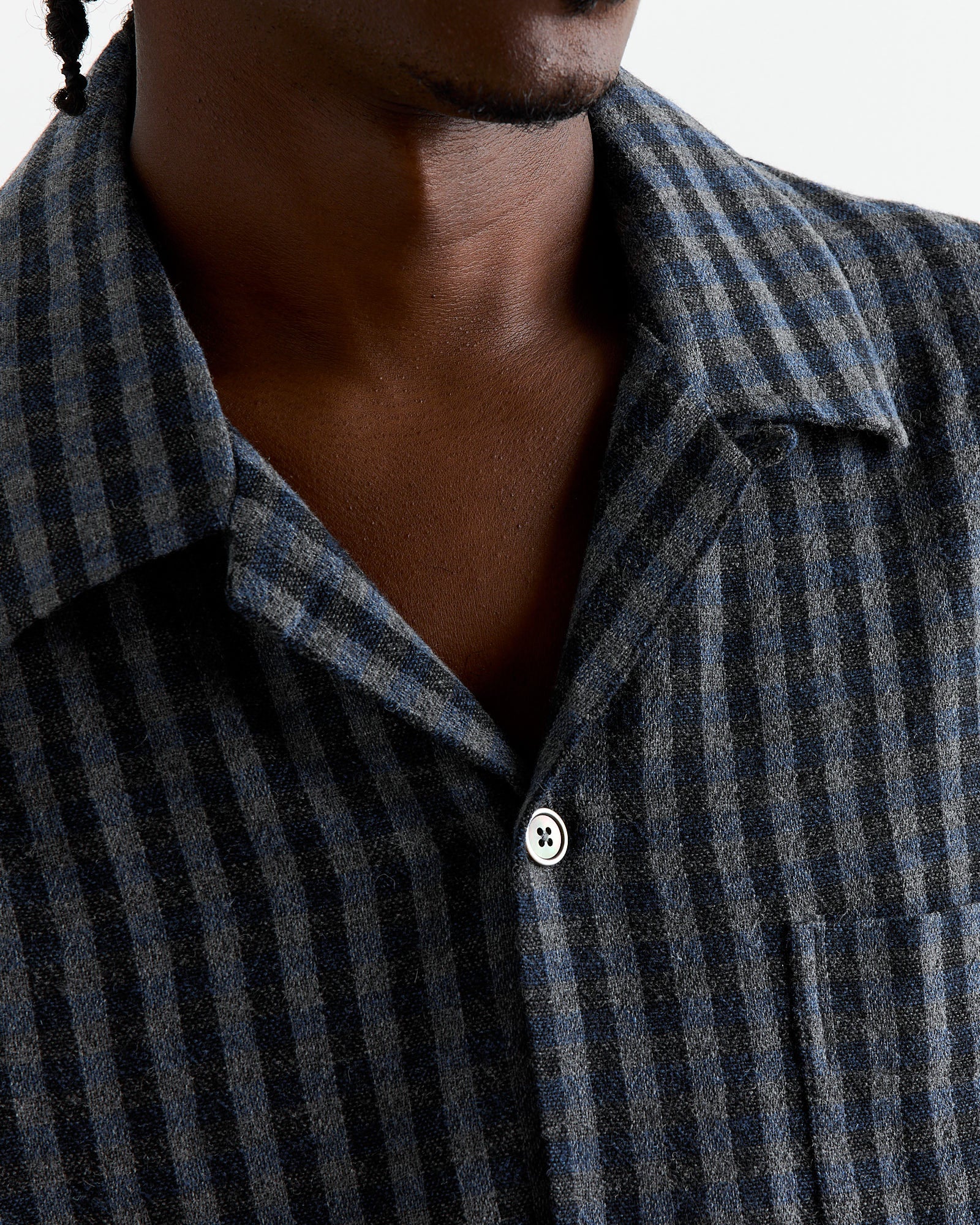 Our Legacy Hausen Shirt Principal Check Wool - Principal Check Wool / 46 (261065)