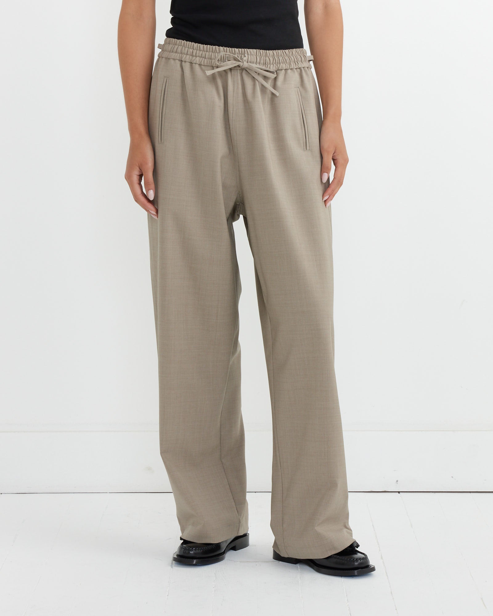 Tailoring Relaxed Pant in Taupe