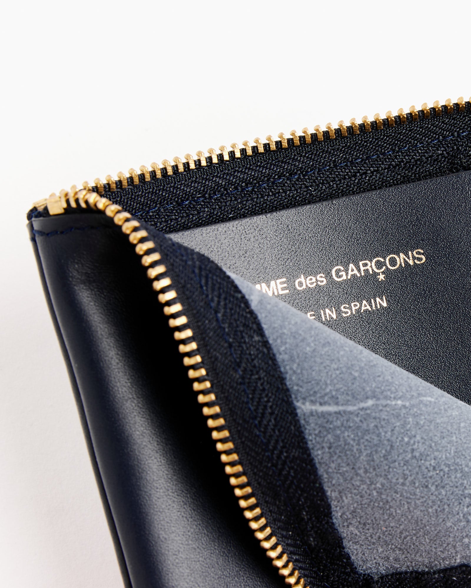 CDG SA3100 Classic Leather Line Wallet  Navy - Navy (261277)