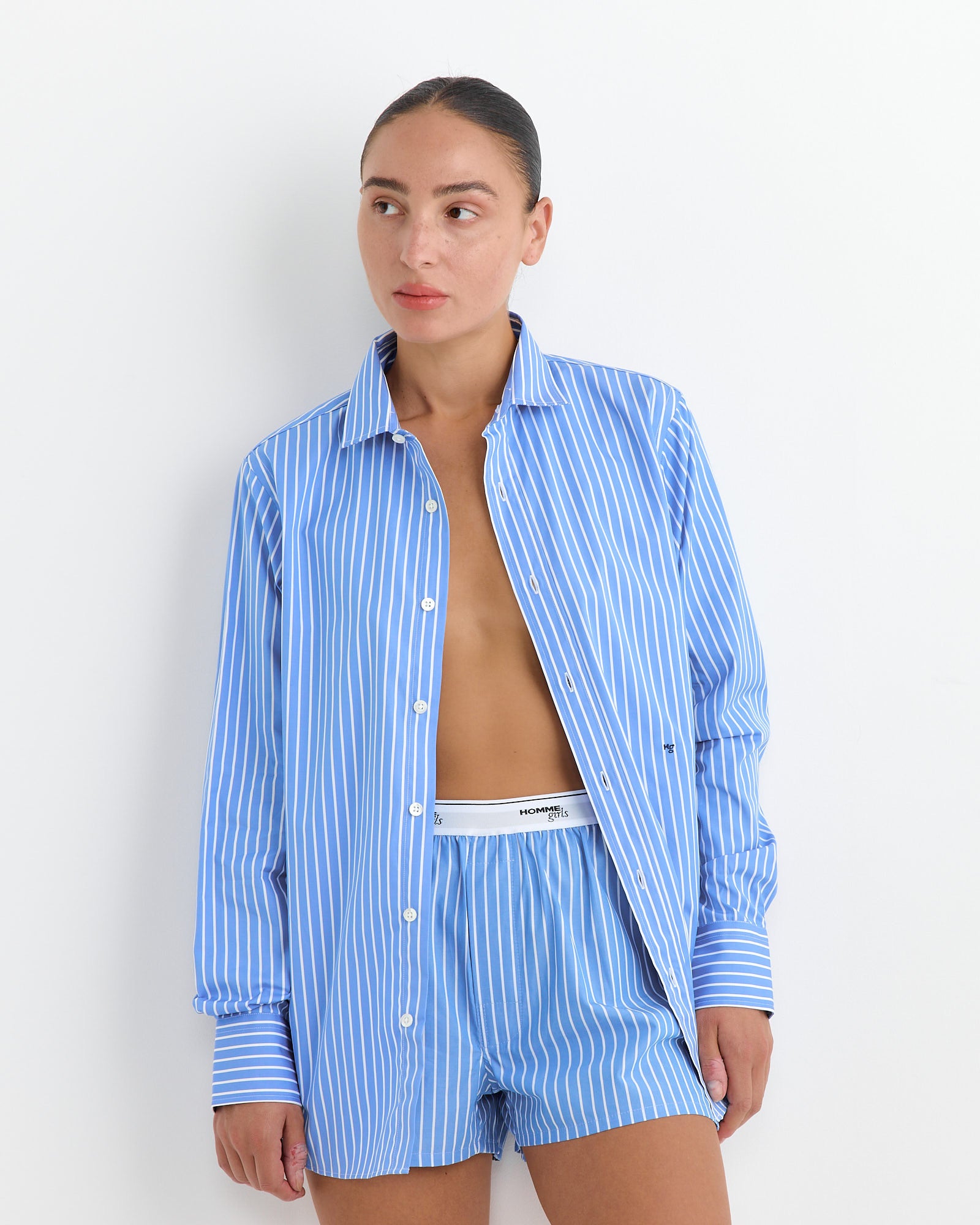 Classic Shirt in Classic Stripe - Classic Stripe / S (261293)