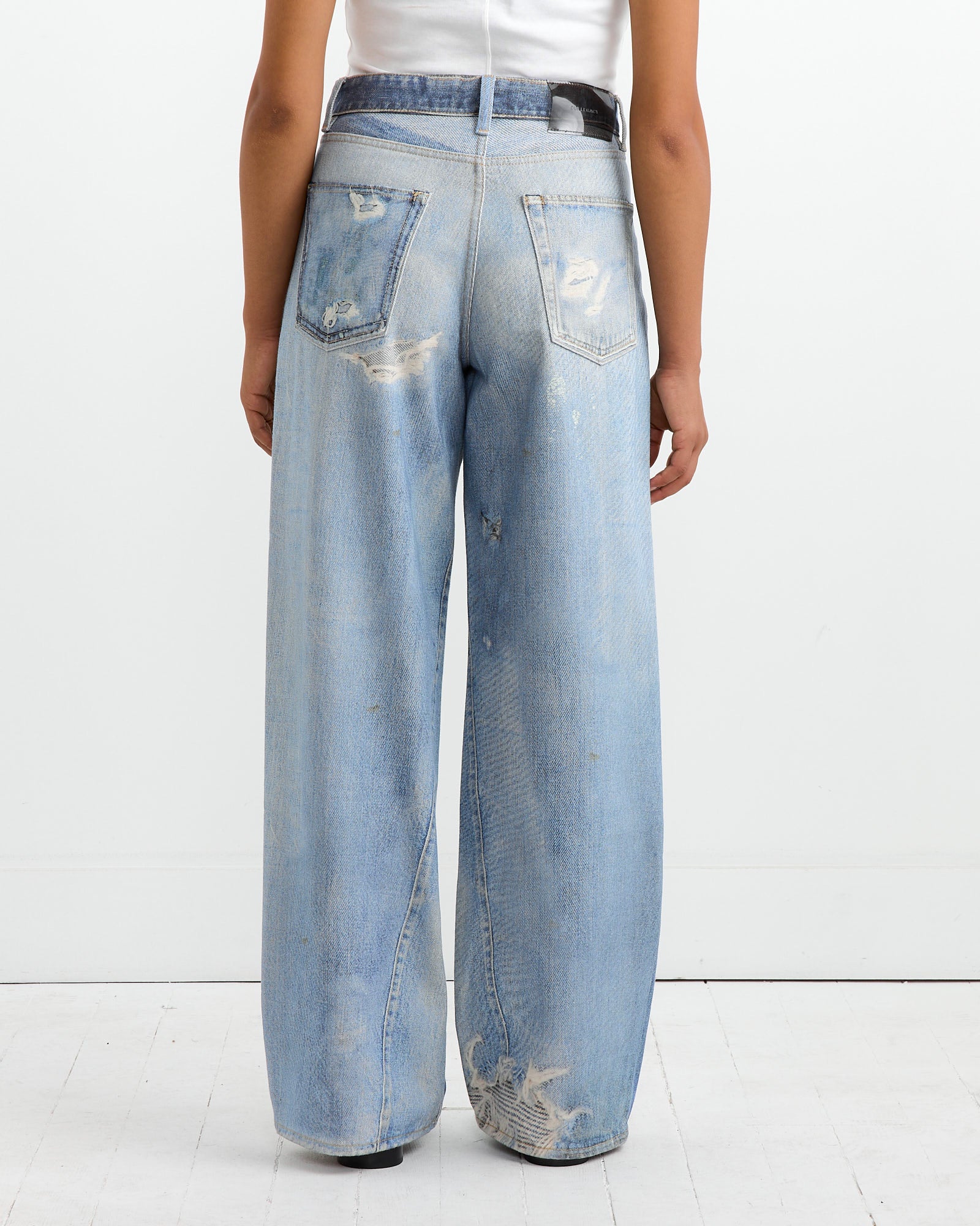 Full Cut Jean in Digital Denim Print