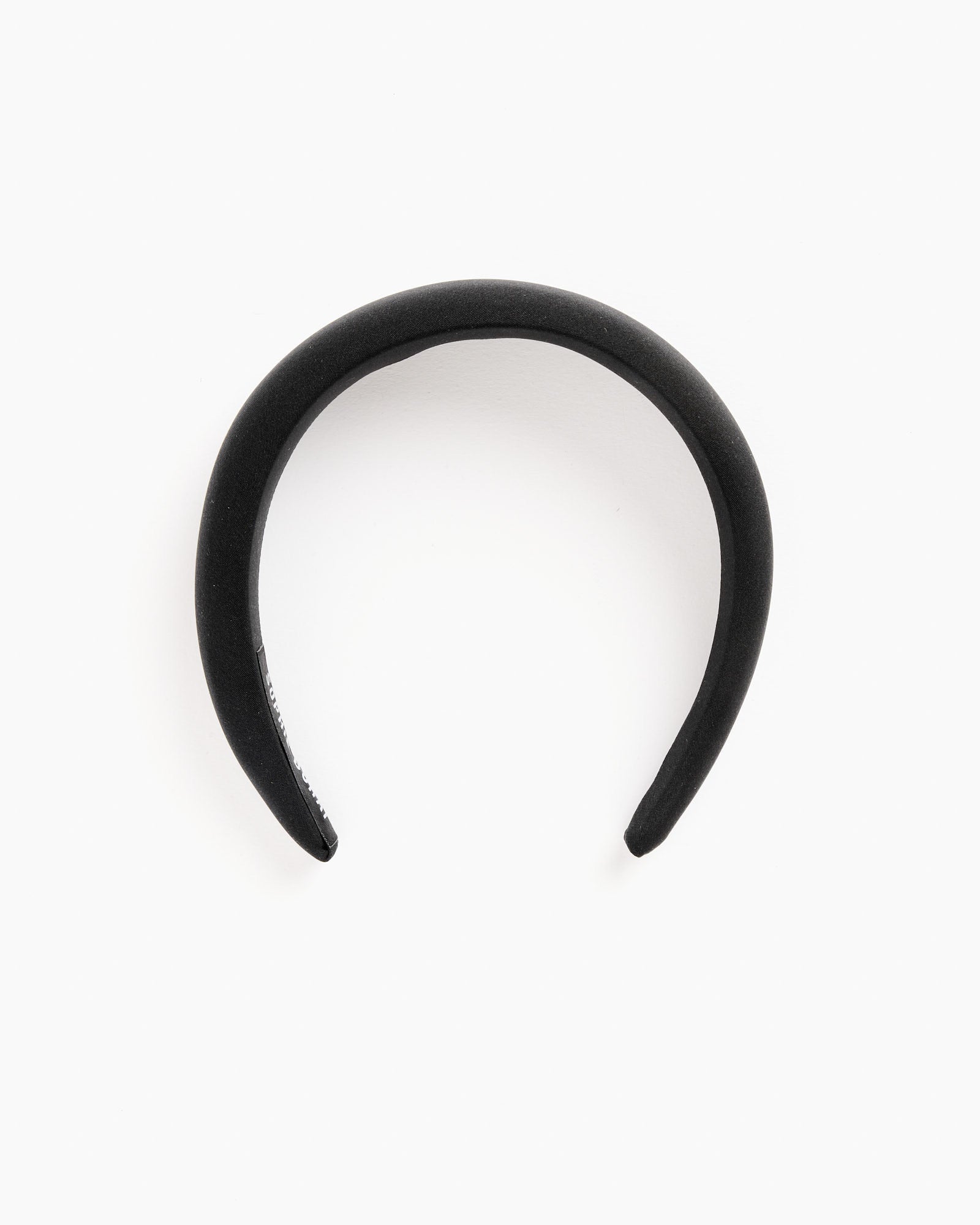 Classic Puffy Headband in Black