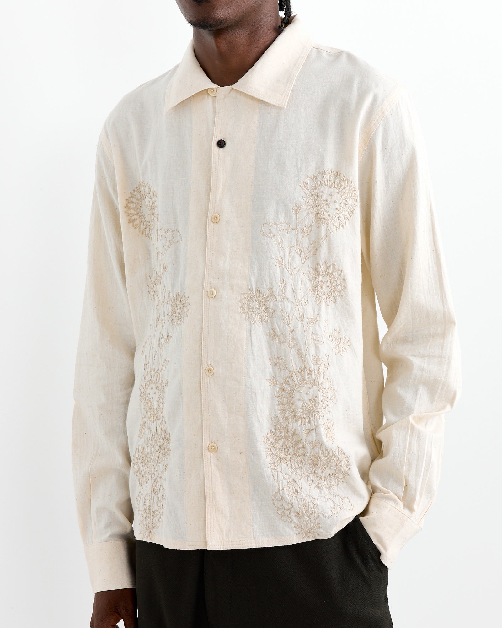 Kardo Chintan Shirt Natural - Natural / L (261485)