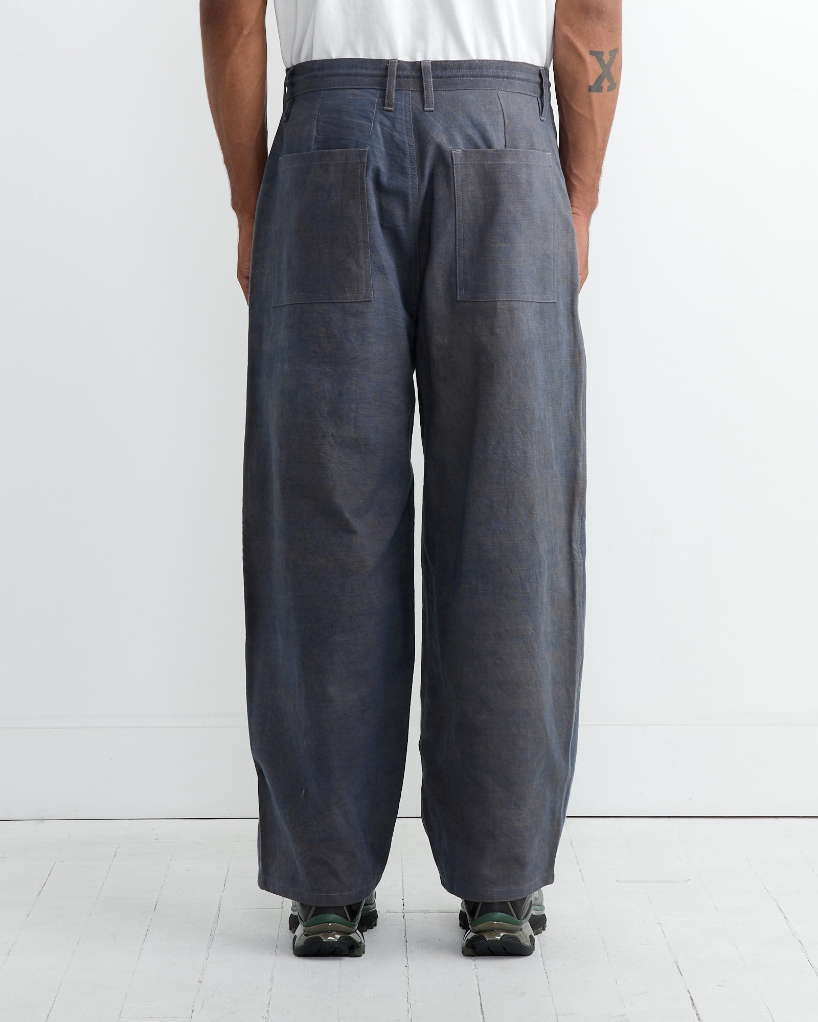 Story mfg Document Pant Purple - Purple / L (261502)