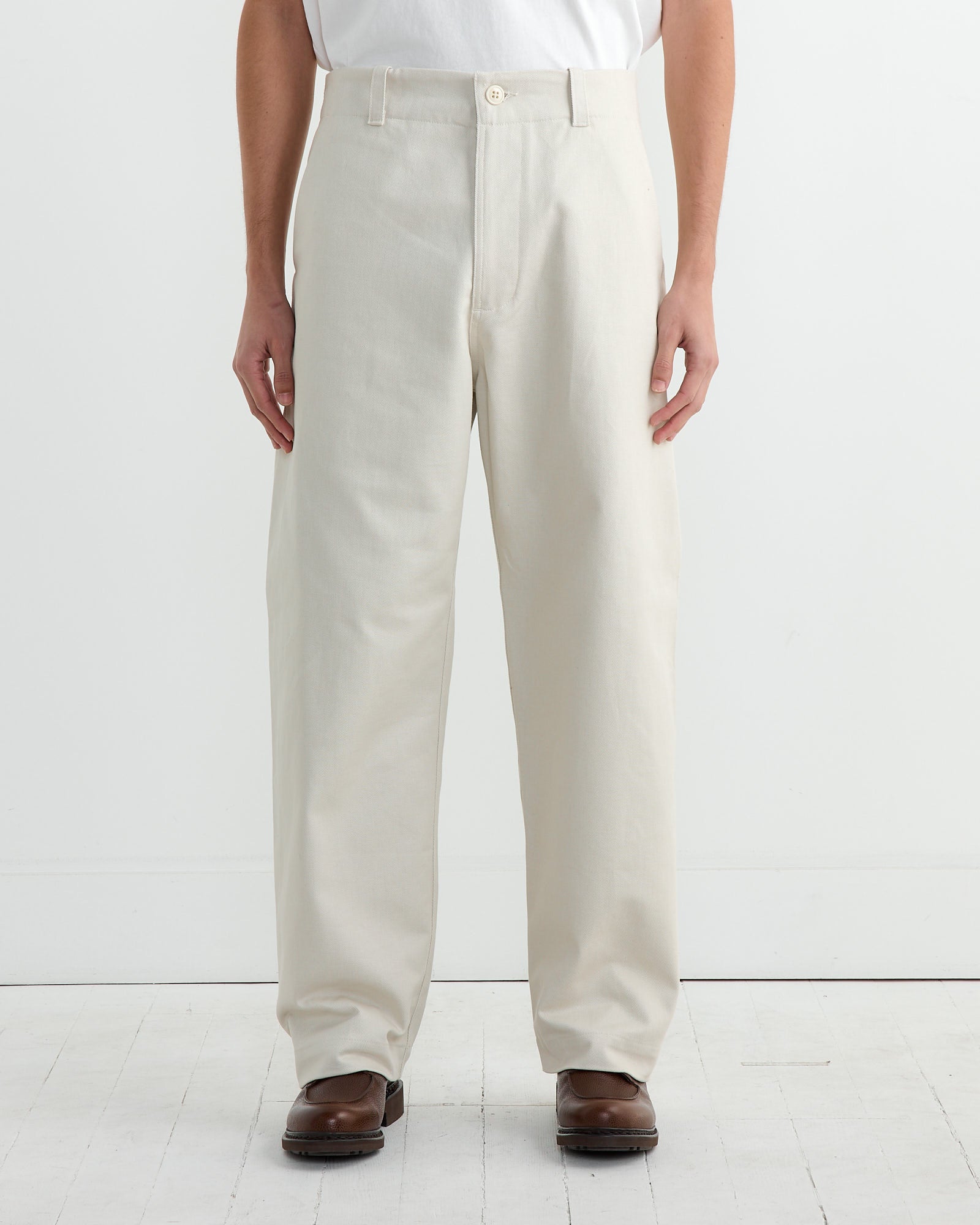 Arpenteur Lux Trouser Off White - Off White / 32 (261619)