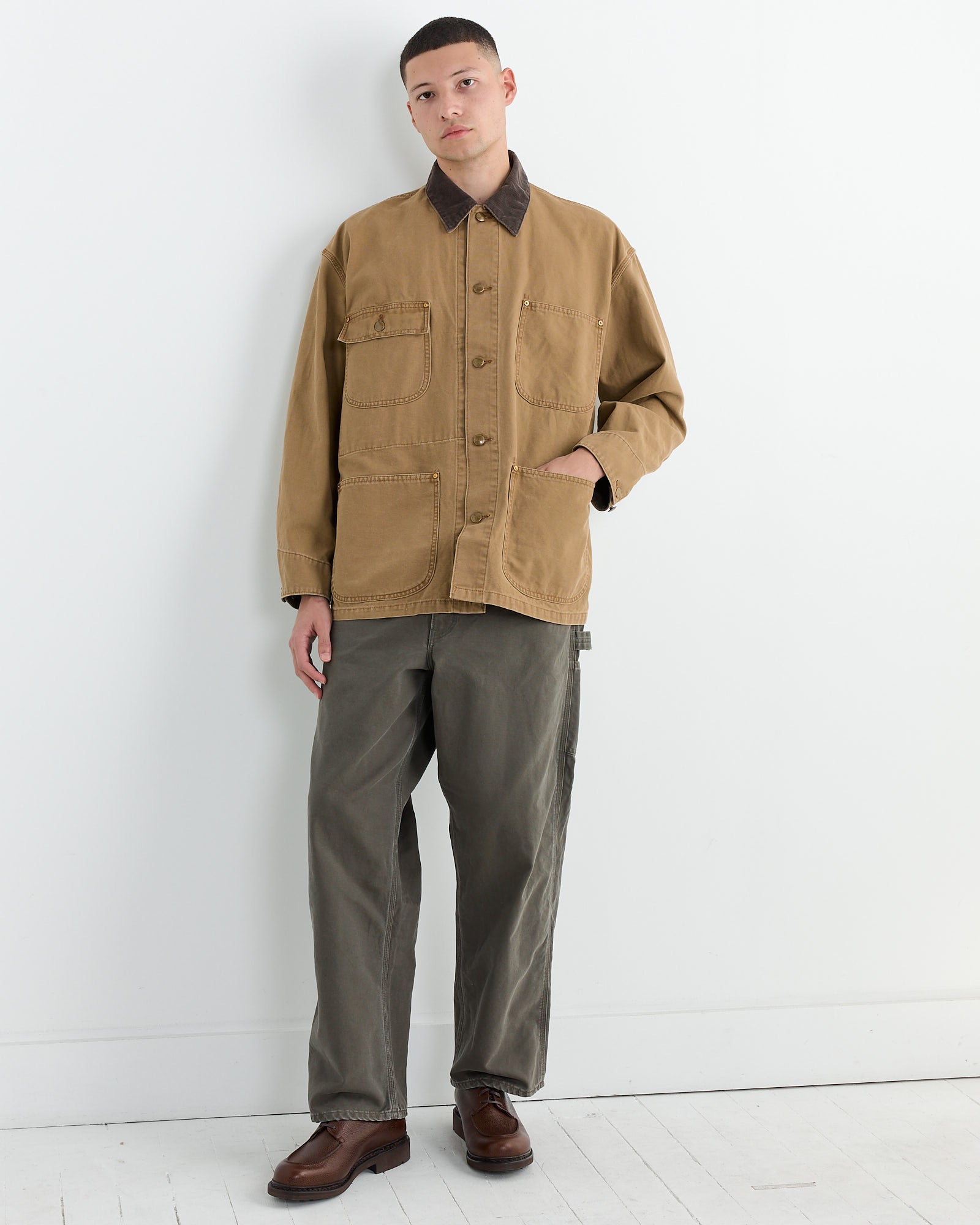 Orslow Relax Fit Coverall Brown - Brown / 2 (261848)