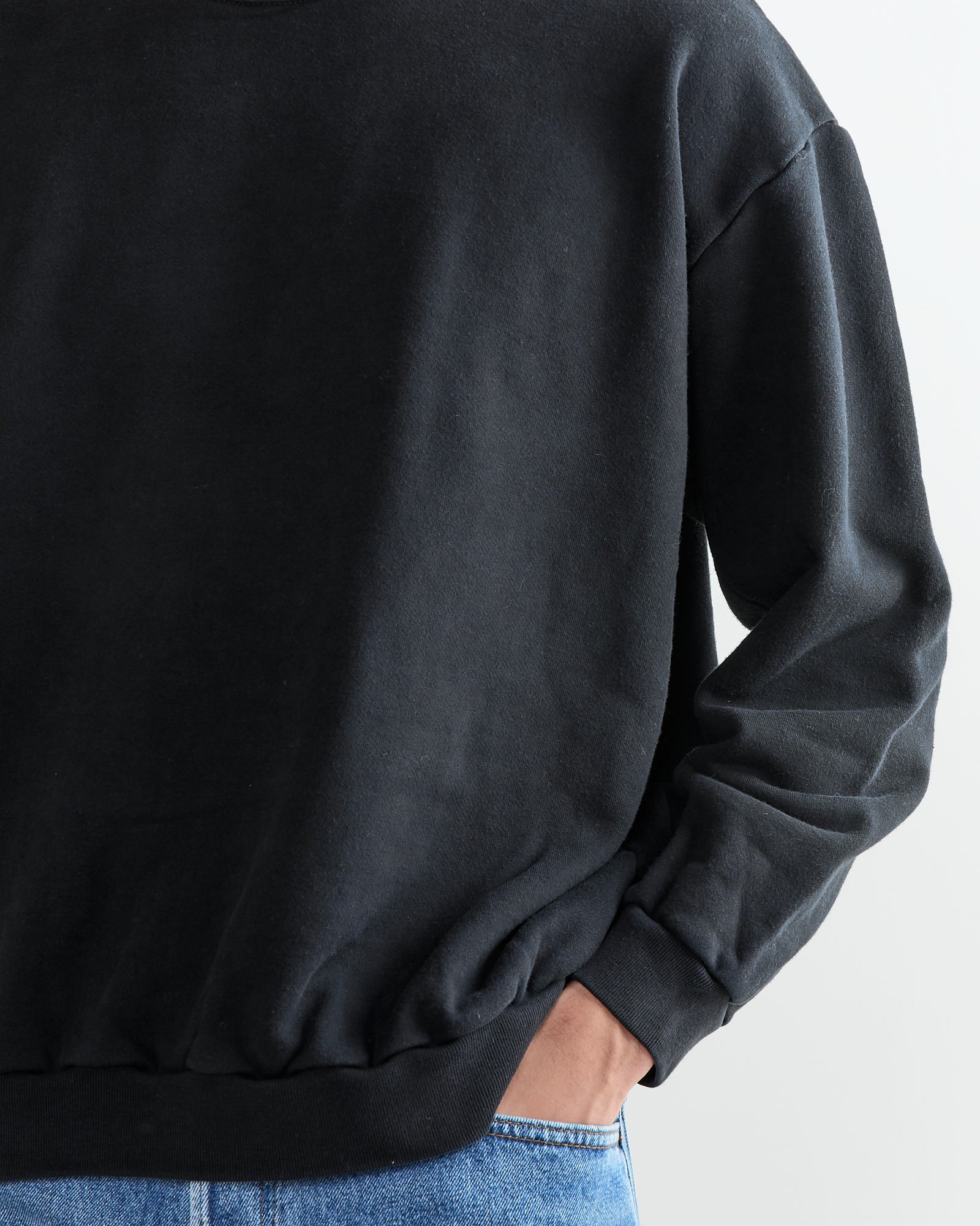 Orslow Vintage Finished Sweatshirt Black - Black / 4 (261862)