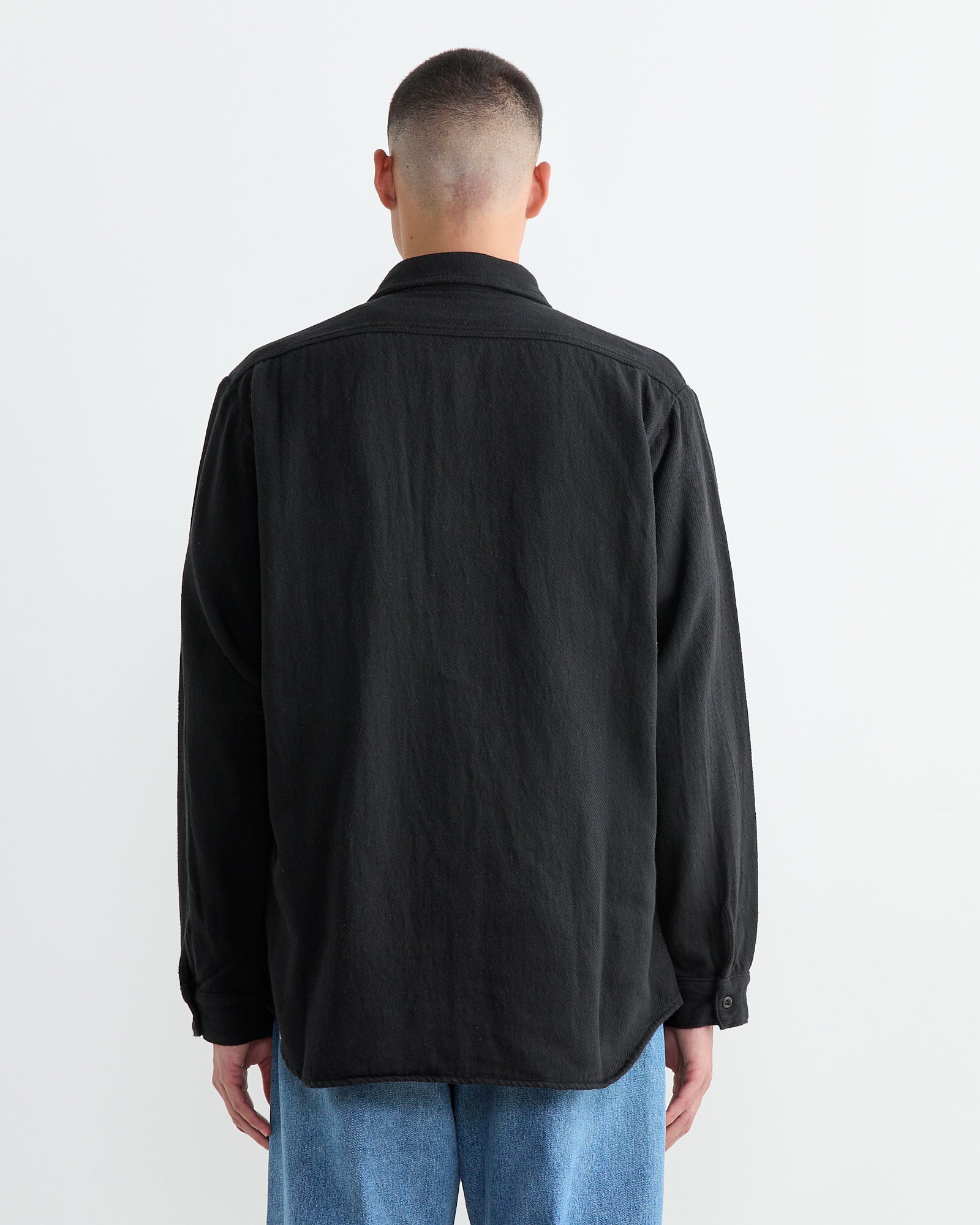 Orslow Vintage Fit Flannel Shirt Black - Black / 3 (261868)