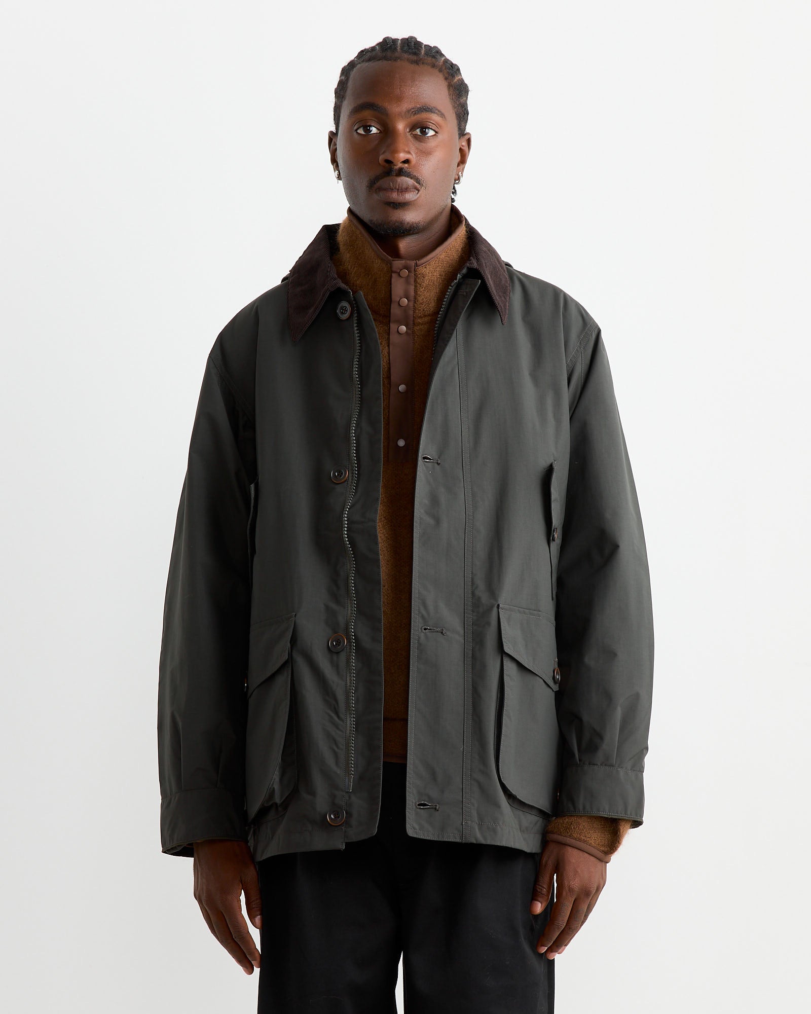 Nanamica 2L PERTEX Unlimited Field Jacket Dark Olive - Dark Olive / M (261922)