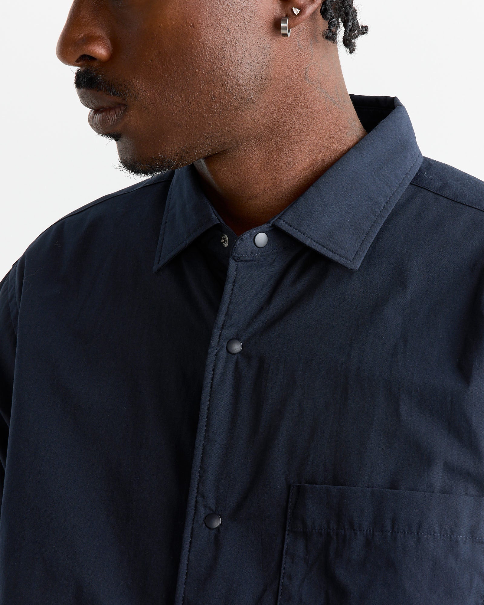 Nanamica Insulation Shirt Jacket Dark Navy - Dark Navy / M (261930)