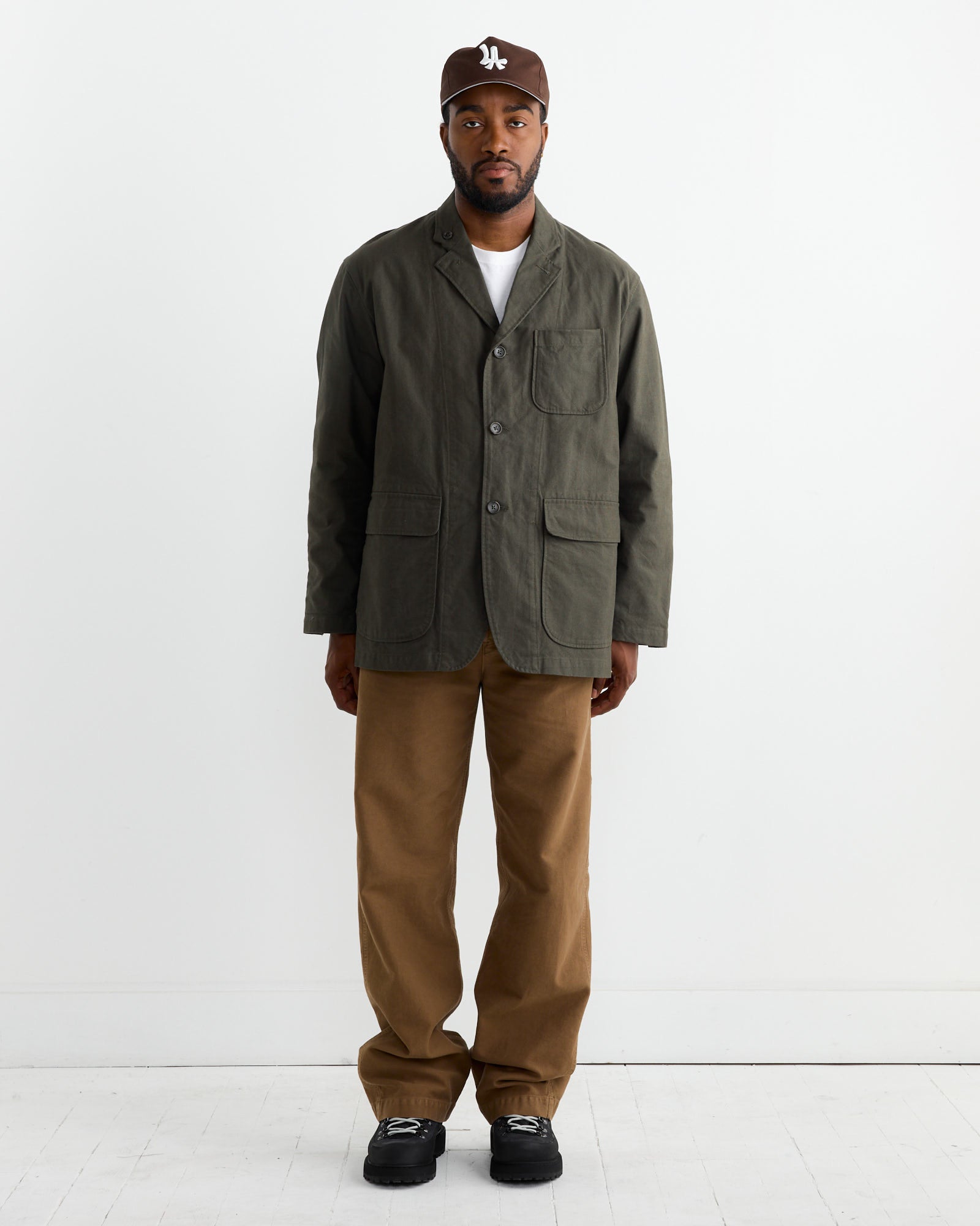 Engineered Garments Loiter Jacket Olive - Olive / M (261973)