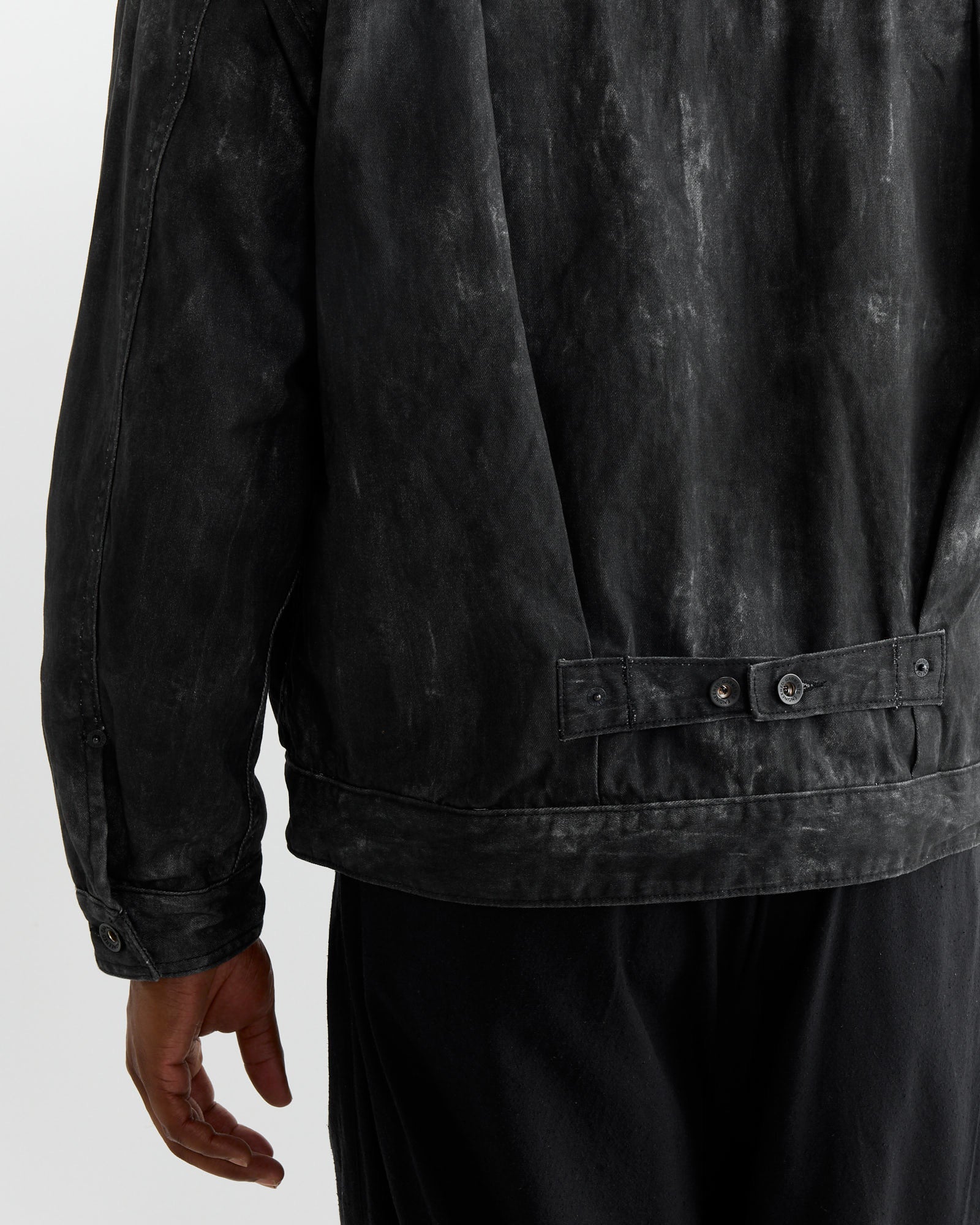 Engineered Garments Trucker Jacket Black - Black / M (261977)