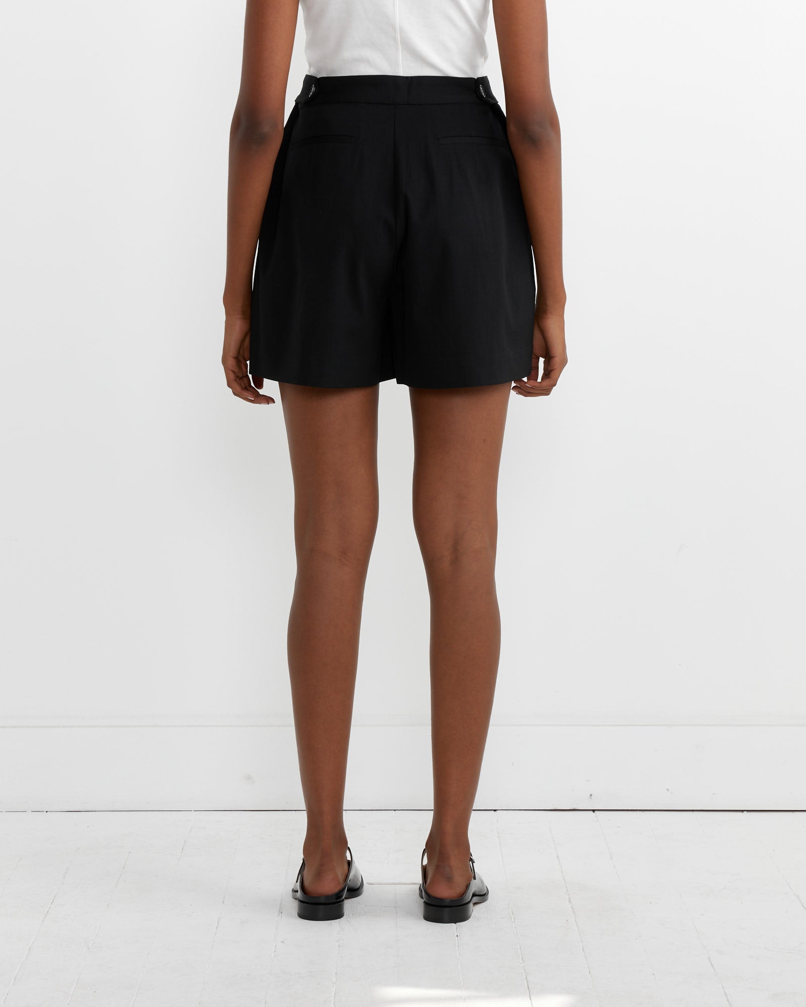 St. Agni Adjustable Short Black - Black / XS (262080)