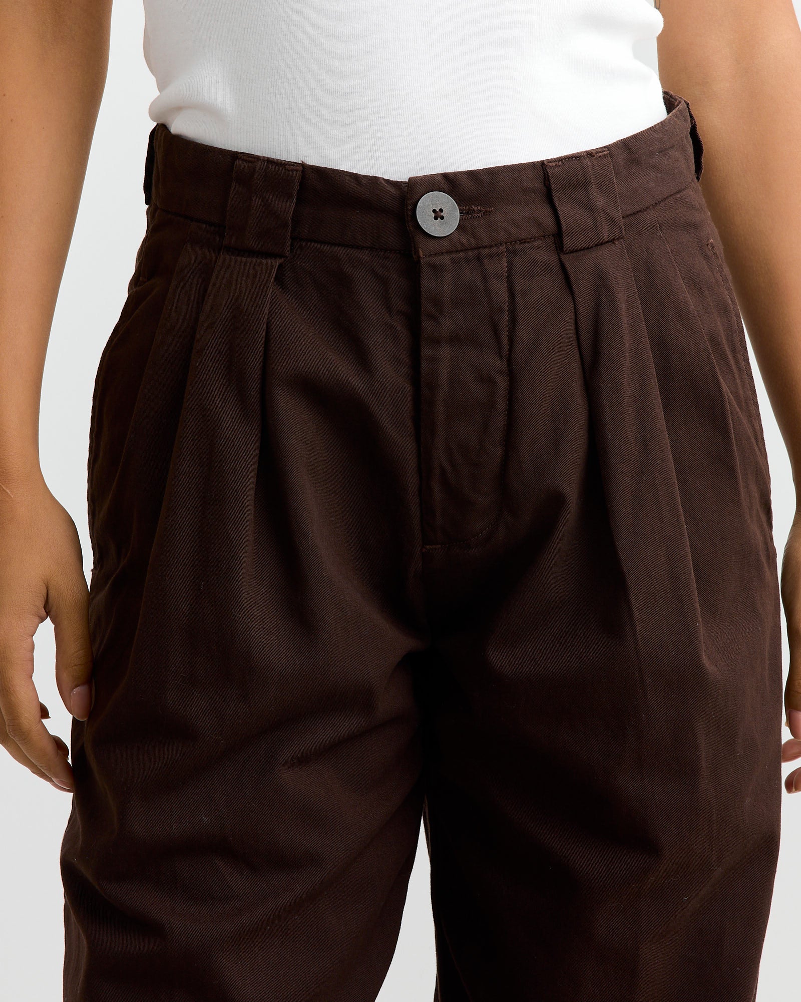 The Trousers in Raisin