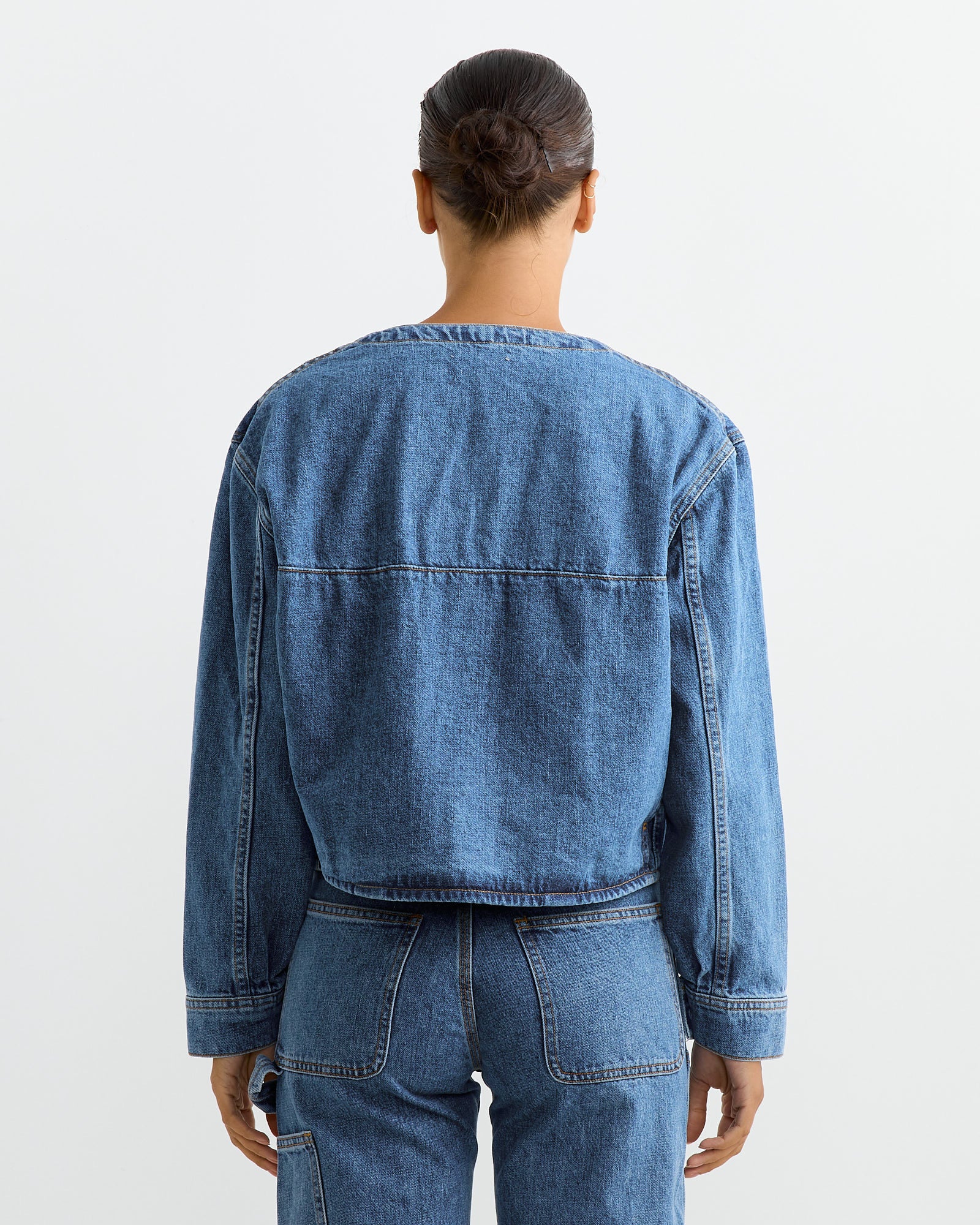 Studio Jacket in Cowboy Blue