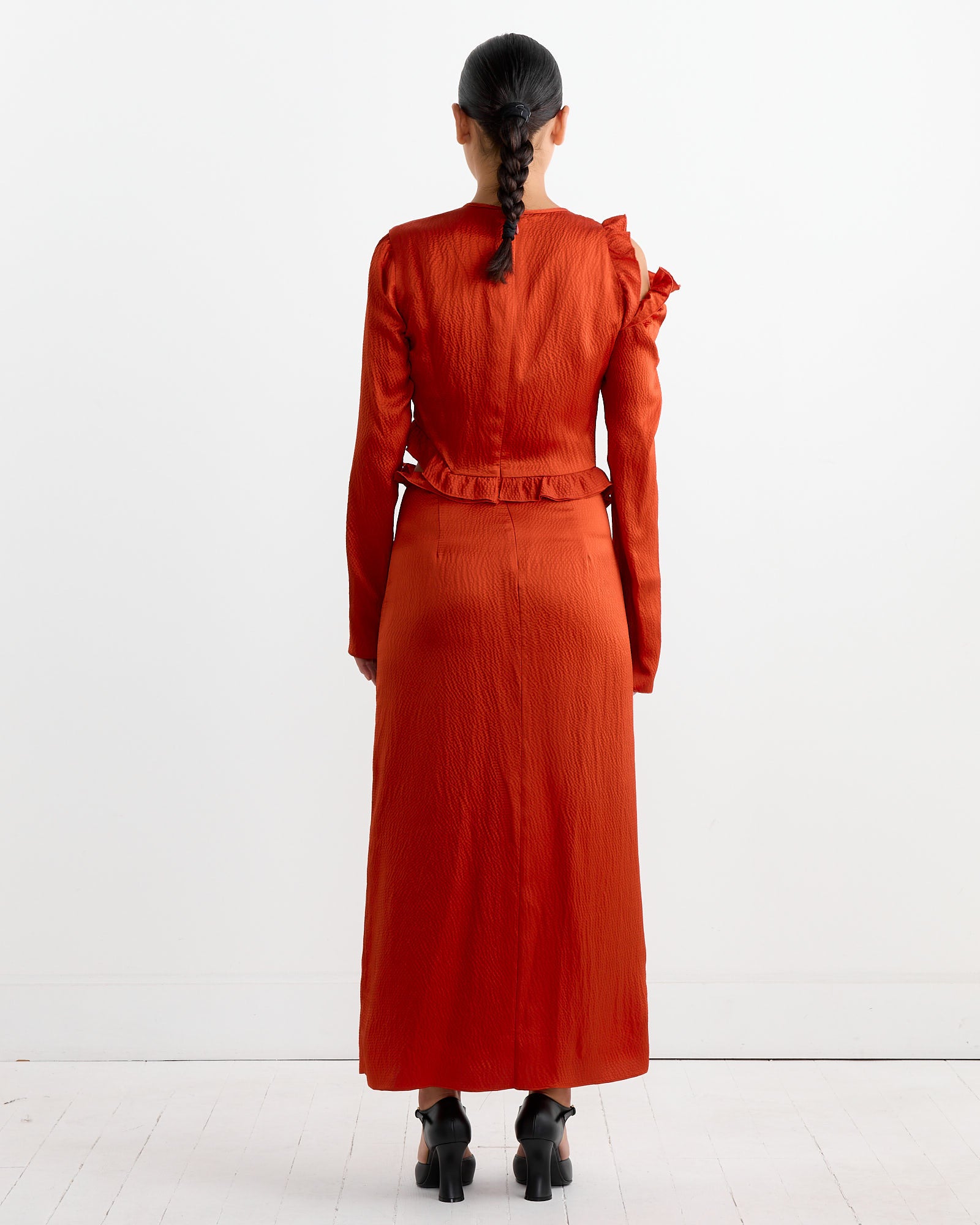 Rachel Comey Fontes Dress Tomato - Tomato / 2 (262228)