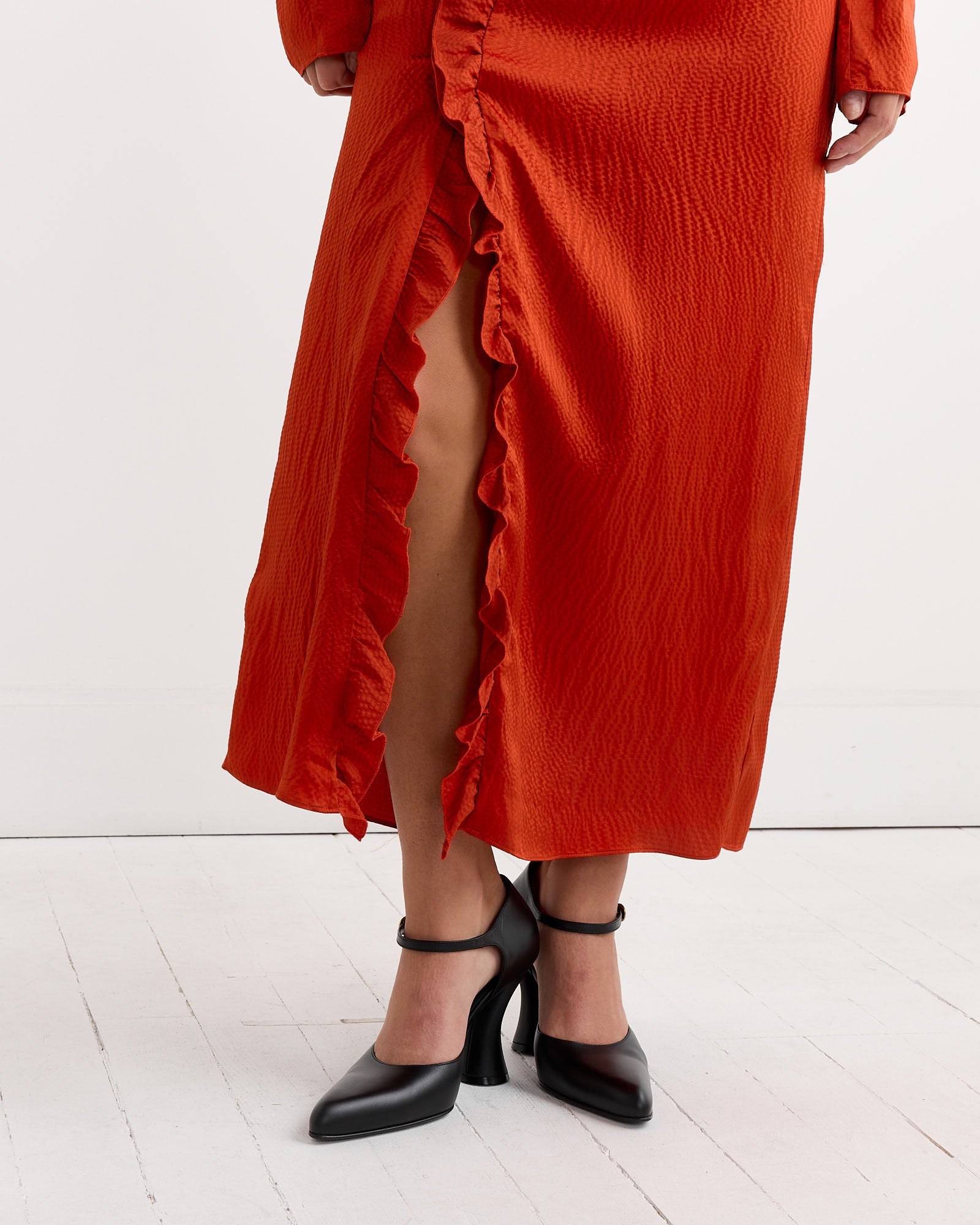 Rachel Comey Fontes Dress Tomato - Tomato / 2 (262228)