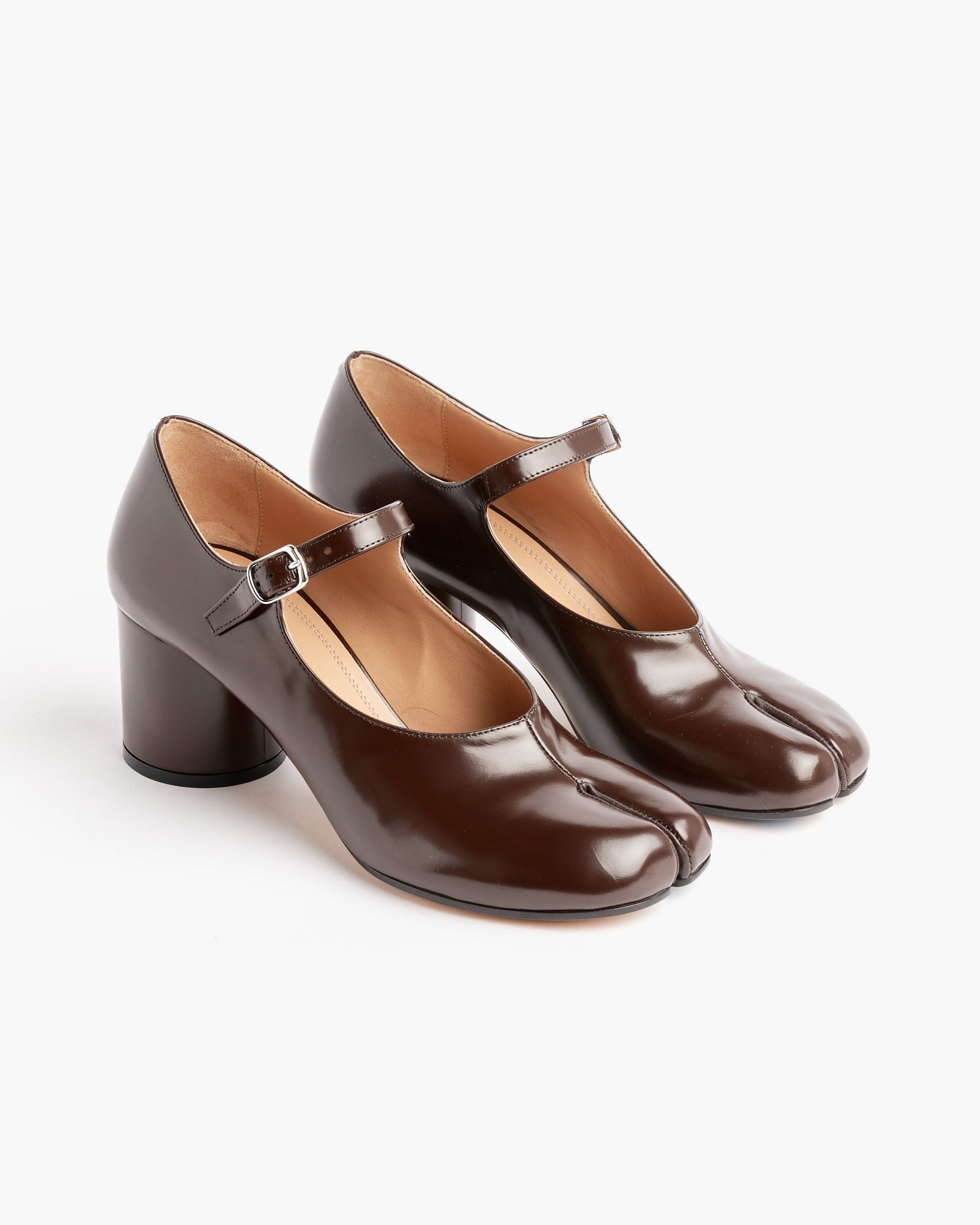 Tabi Mary Jane in Brown