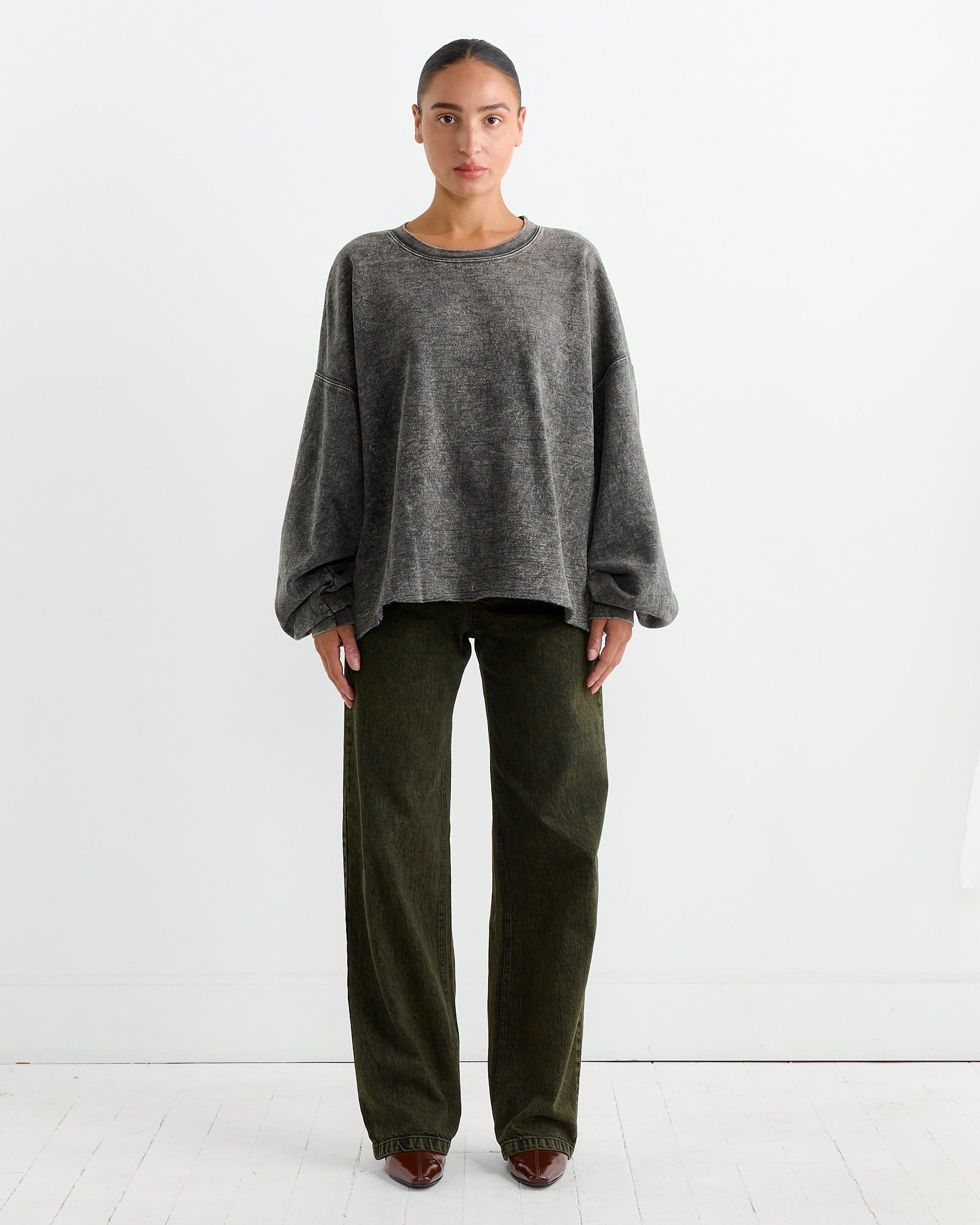 Fonder Sweatshirt in Smoky Hazelnut