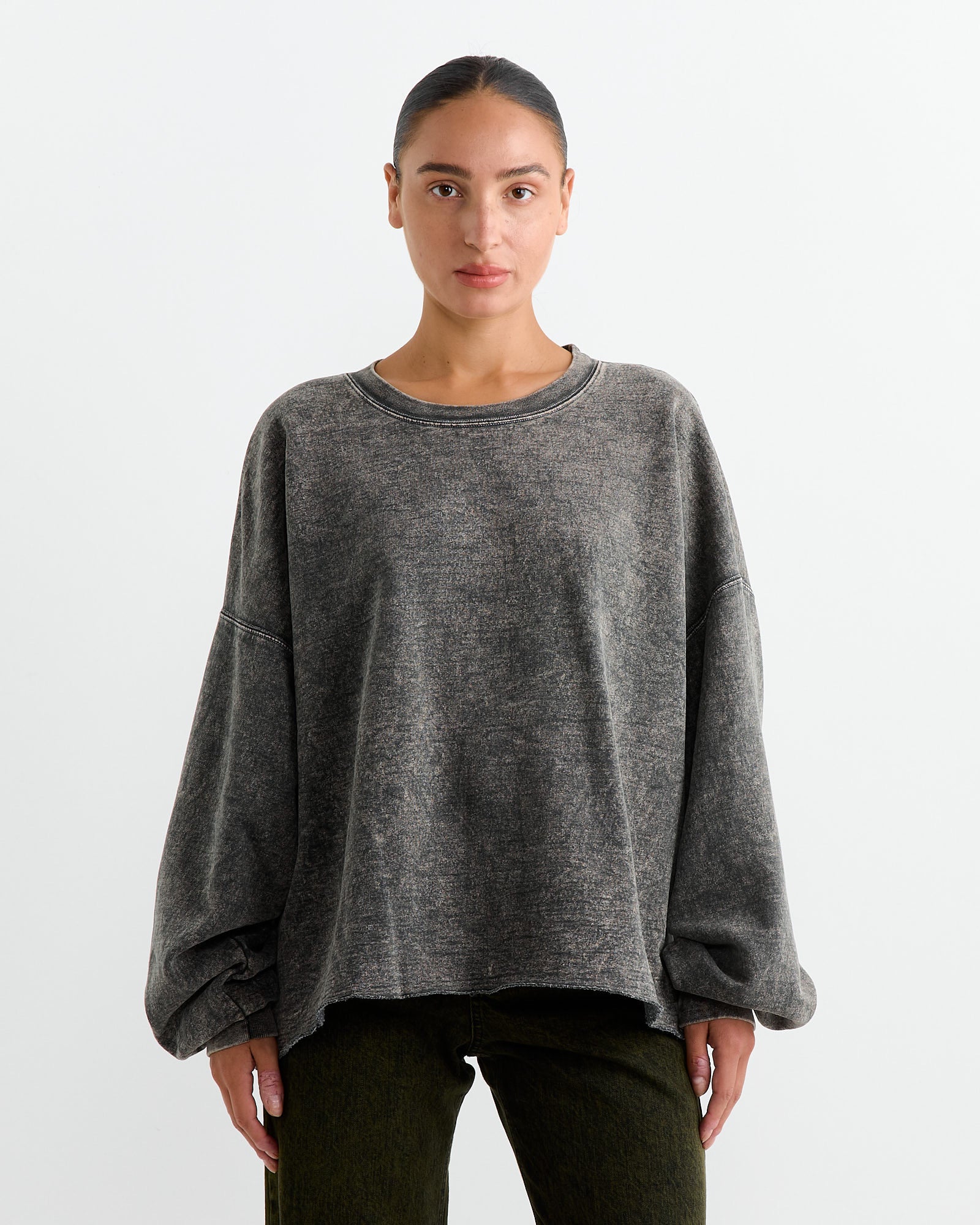 Fonder Sweatshirt in Smoky Hazelnut