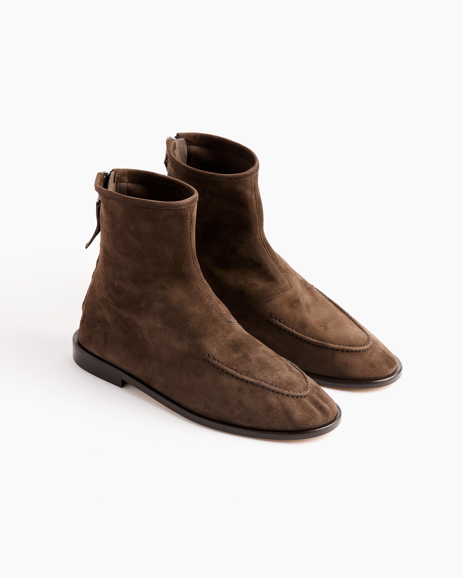 Juliol Suede Boot in Dark Brown