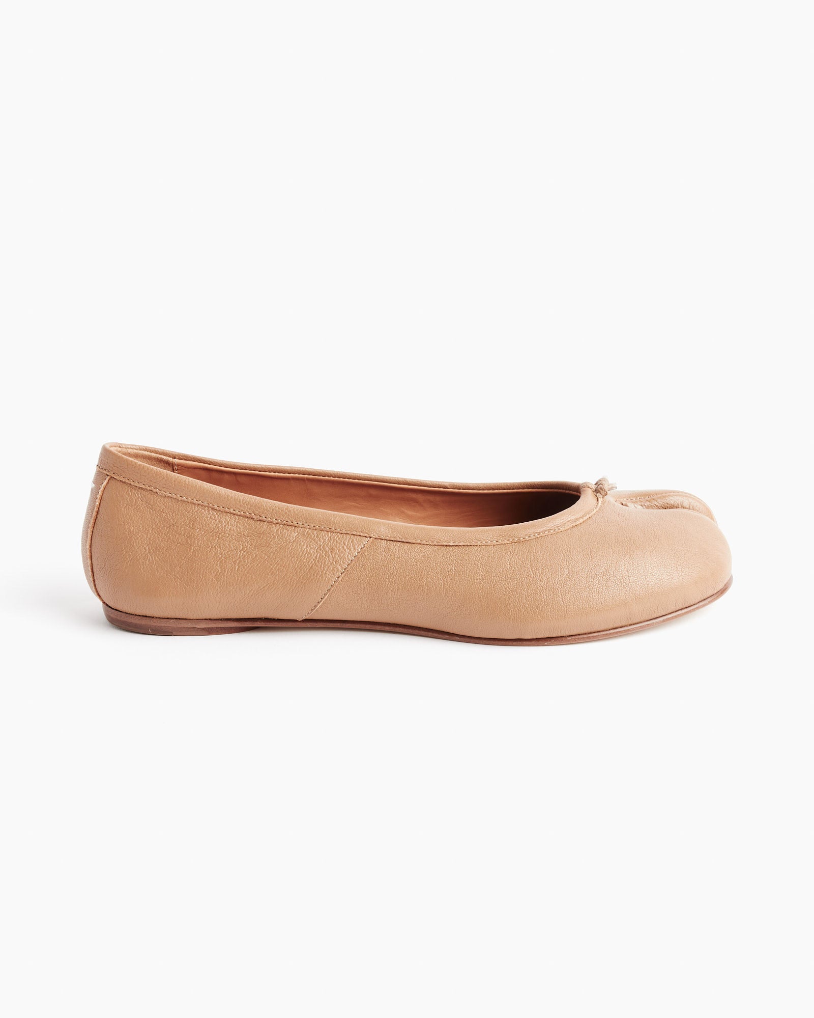 Tabi Ballerina Flat in Brown