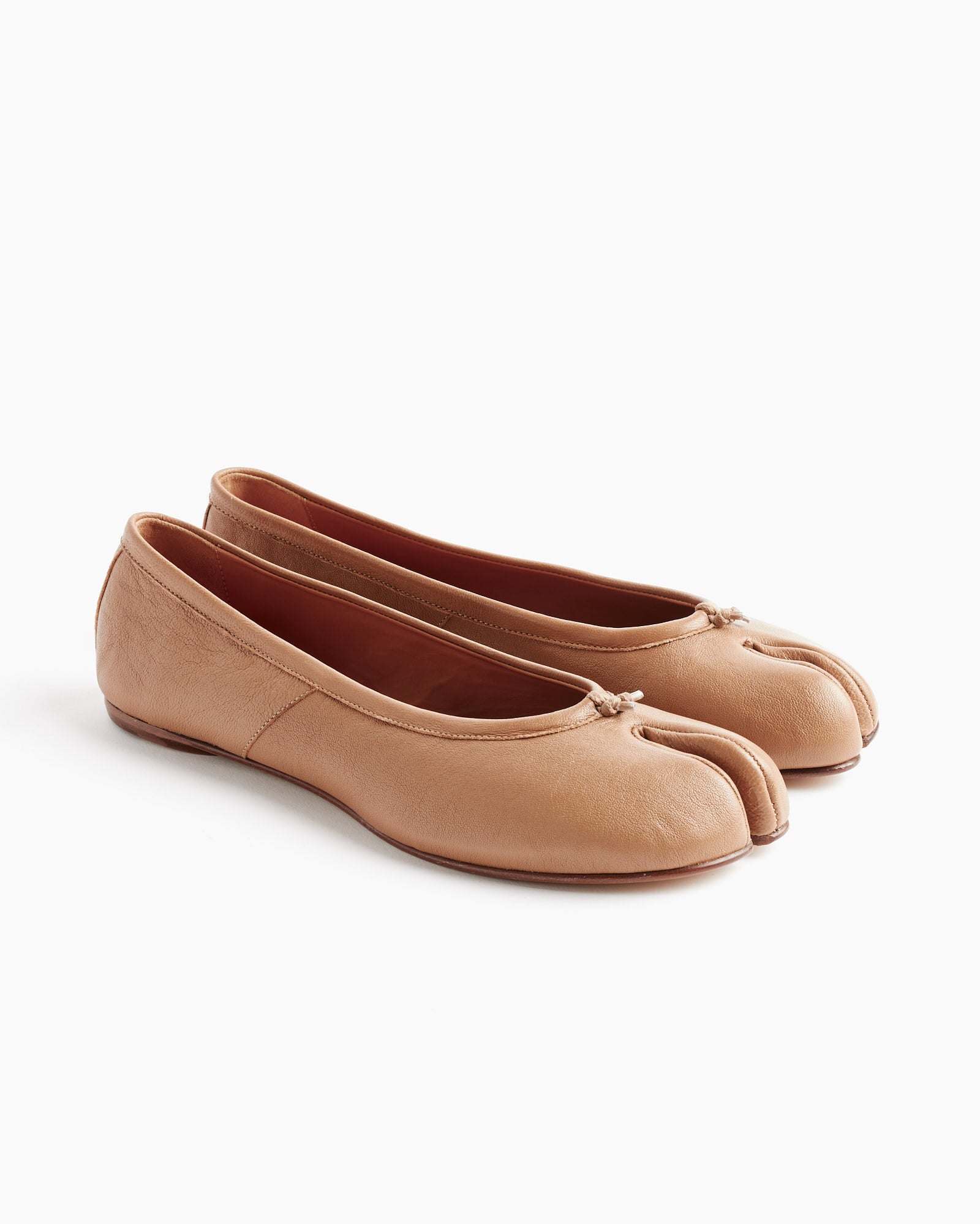 Tabi Ballerina Flat in Brown